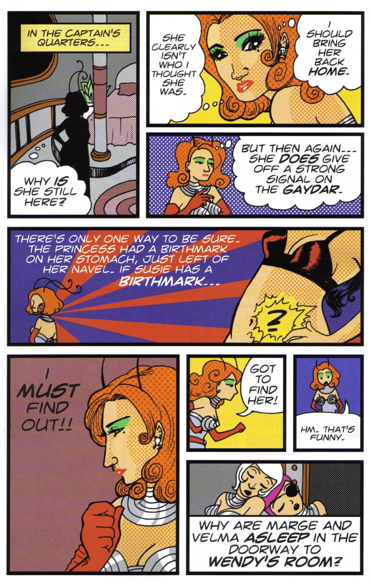 Read online I Was Kidnapped By Lesbian Pirates From Outer Space comic -  Issue #5 - 12