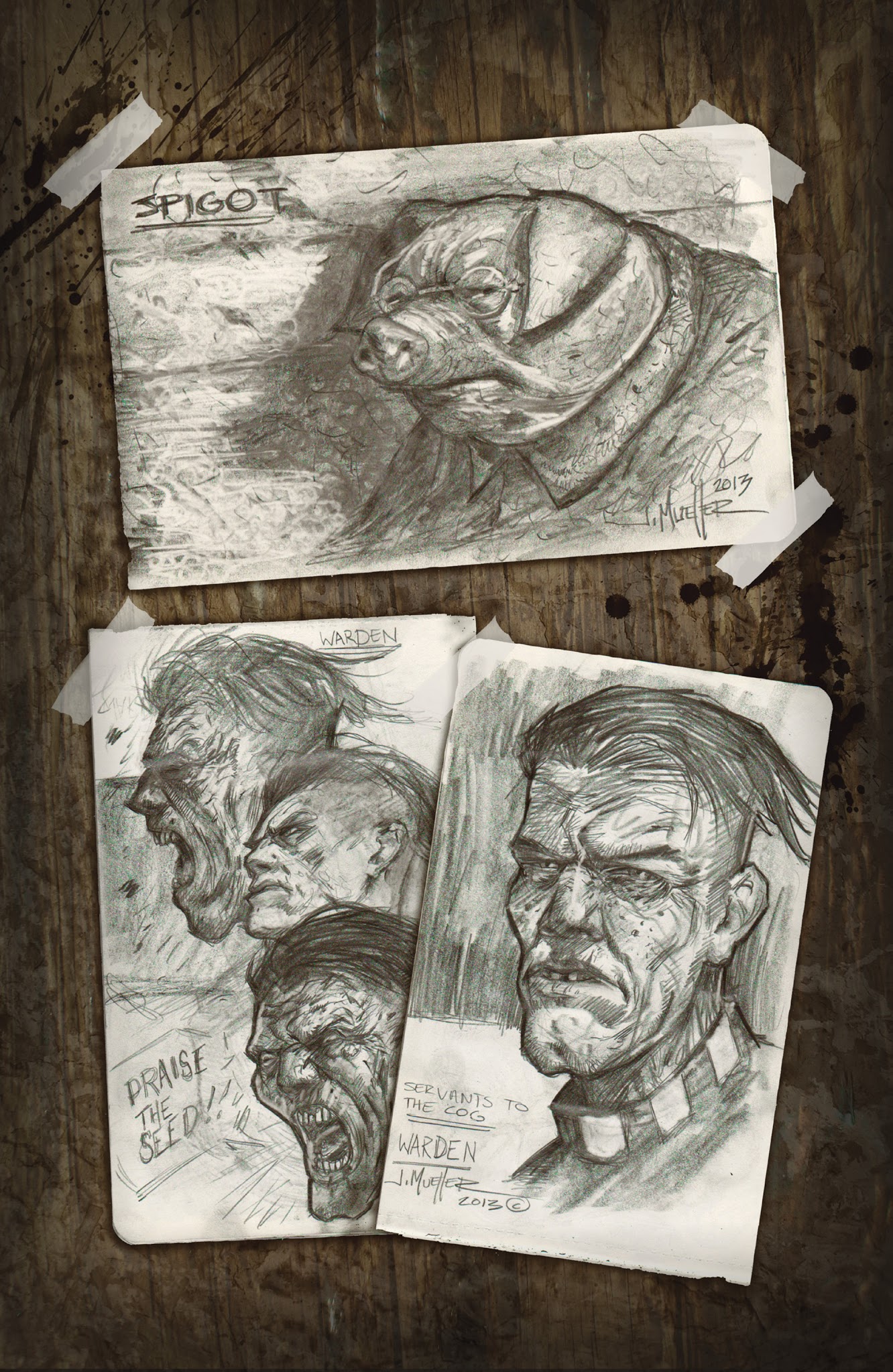 Read online Oink: Heaven's Butcher comic -  Issue # TPB - 101