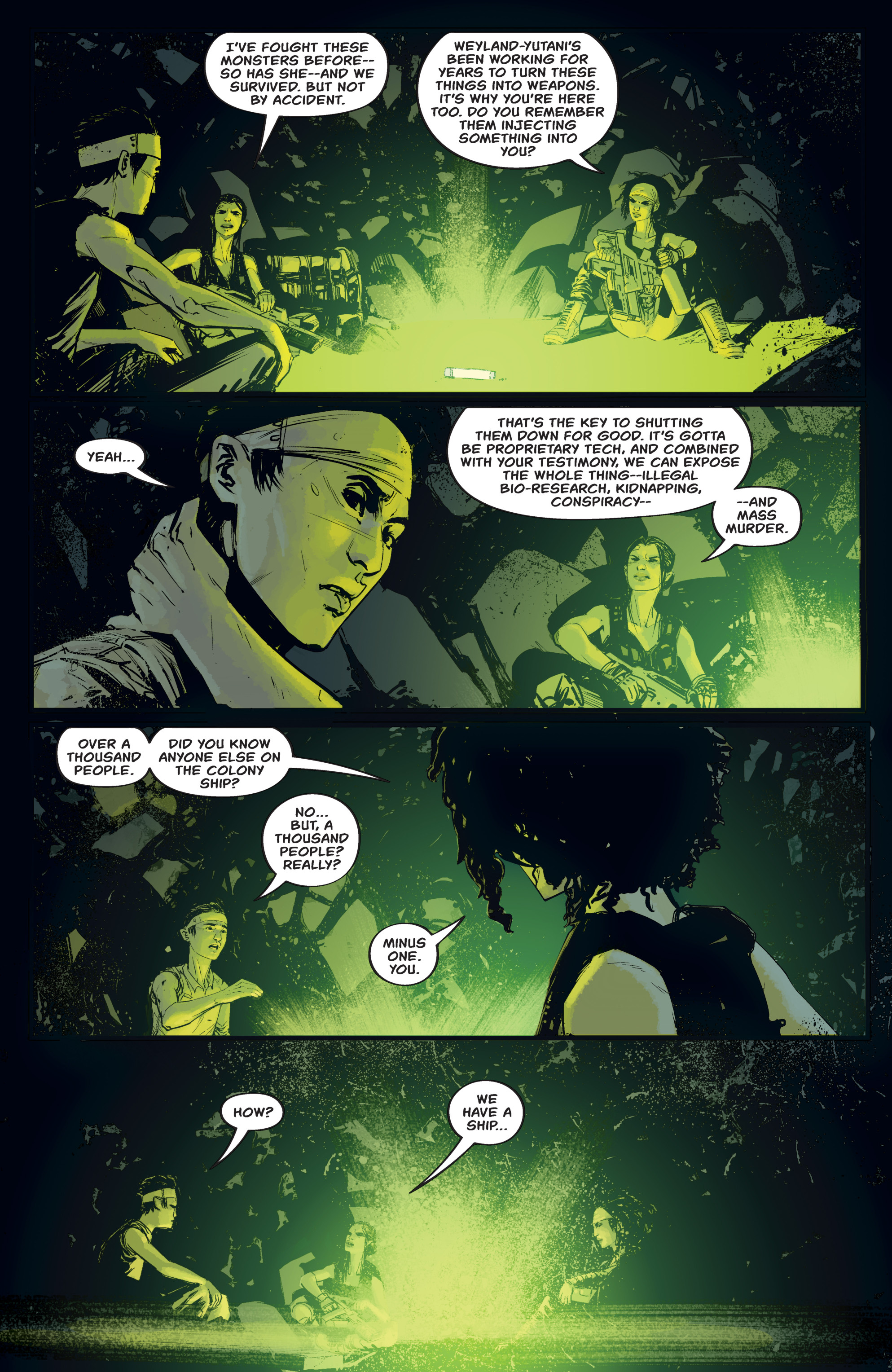 Read online Aliens: Resistance comic -  Issue # _TPB - 81