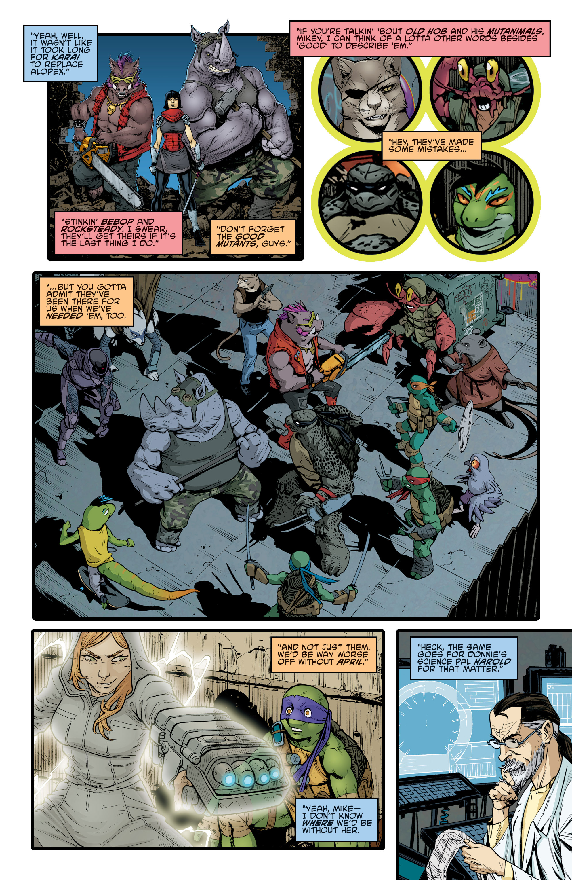 Read online Free Comic Book Day 2015 comic -  Issue # Teenage Mutant Ninja Turtles - Prelude to Vengeance - 11