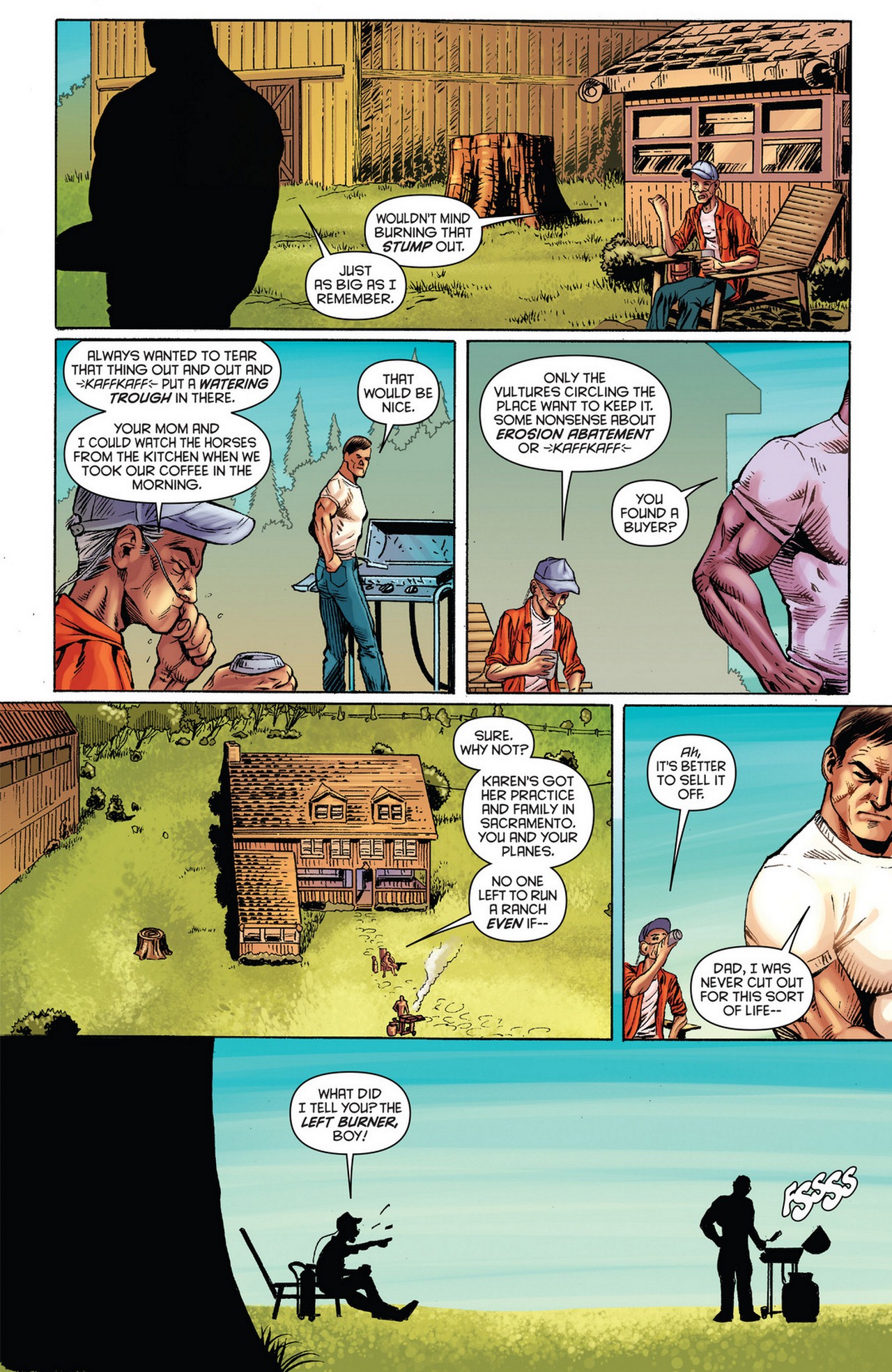 Read online Bionic Man comic -  Issue #11 - 12