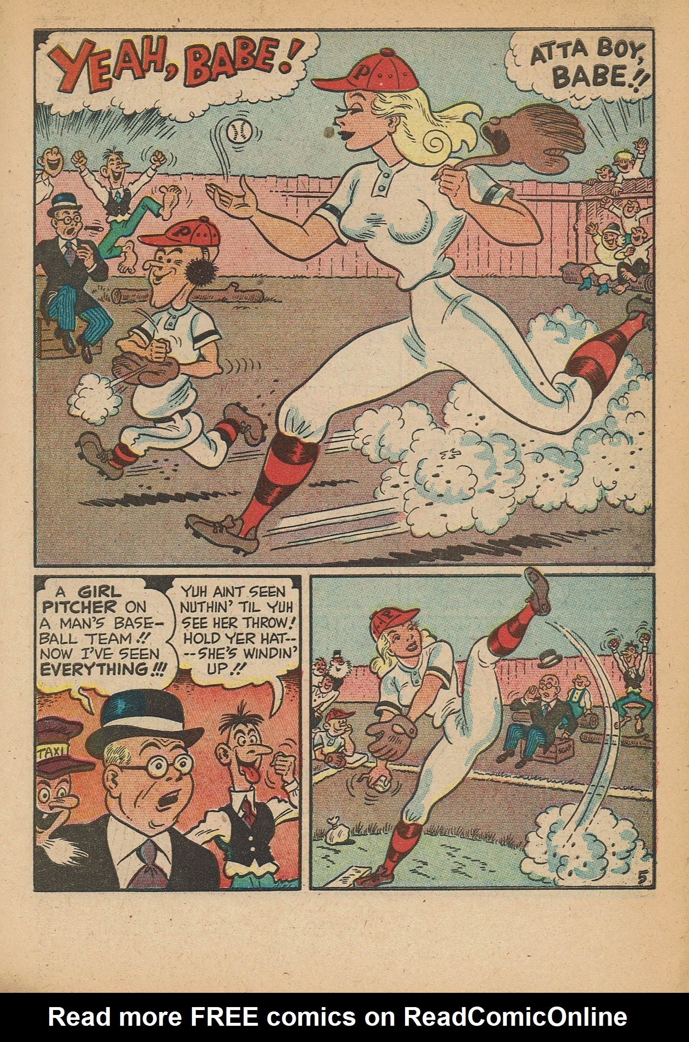 Read online Babe (1948) comic -  Issue #1 - 7