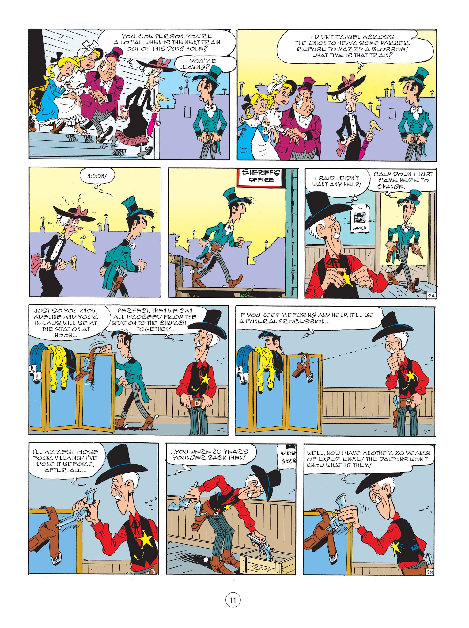 Read online A Lucky Luke Adventure comic -  Issue #64 - 12