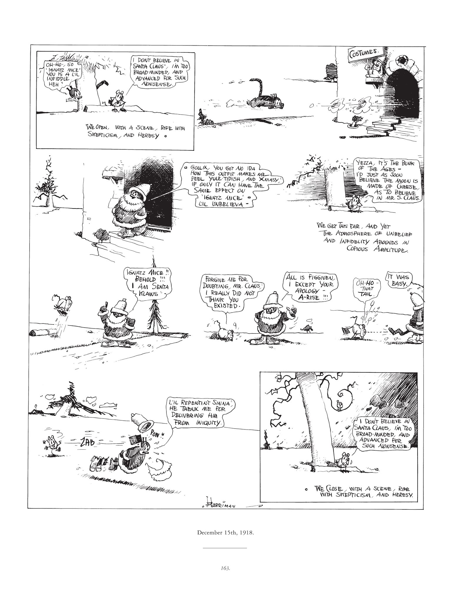 Read online Krazy & Ignatz comic -  Issue # TPB 1 - 163