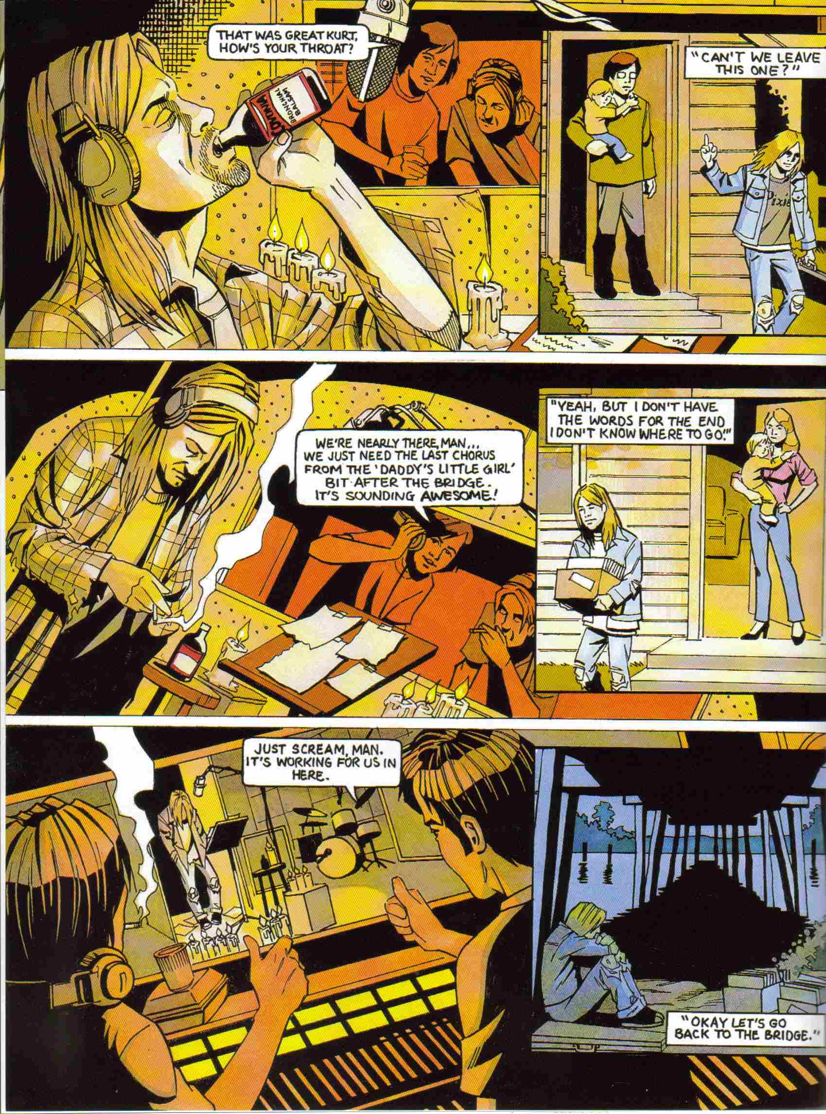 Read online GodSpeed: The Kurt Cobain Graphic comic -  Issue # TPB - 27