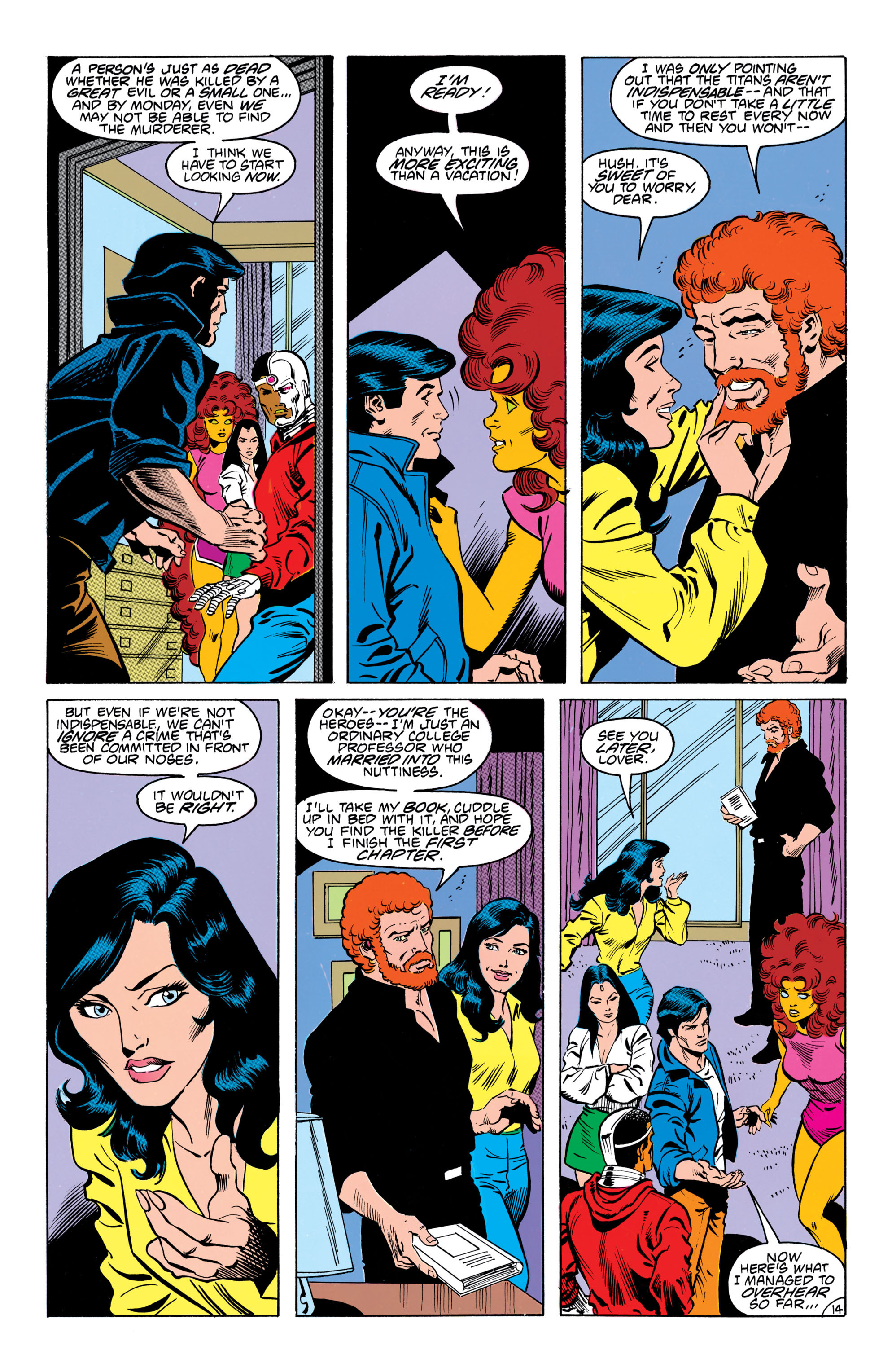 Read online The New Teen Titans (1984) comic -  Issue #32 - 15