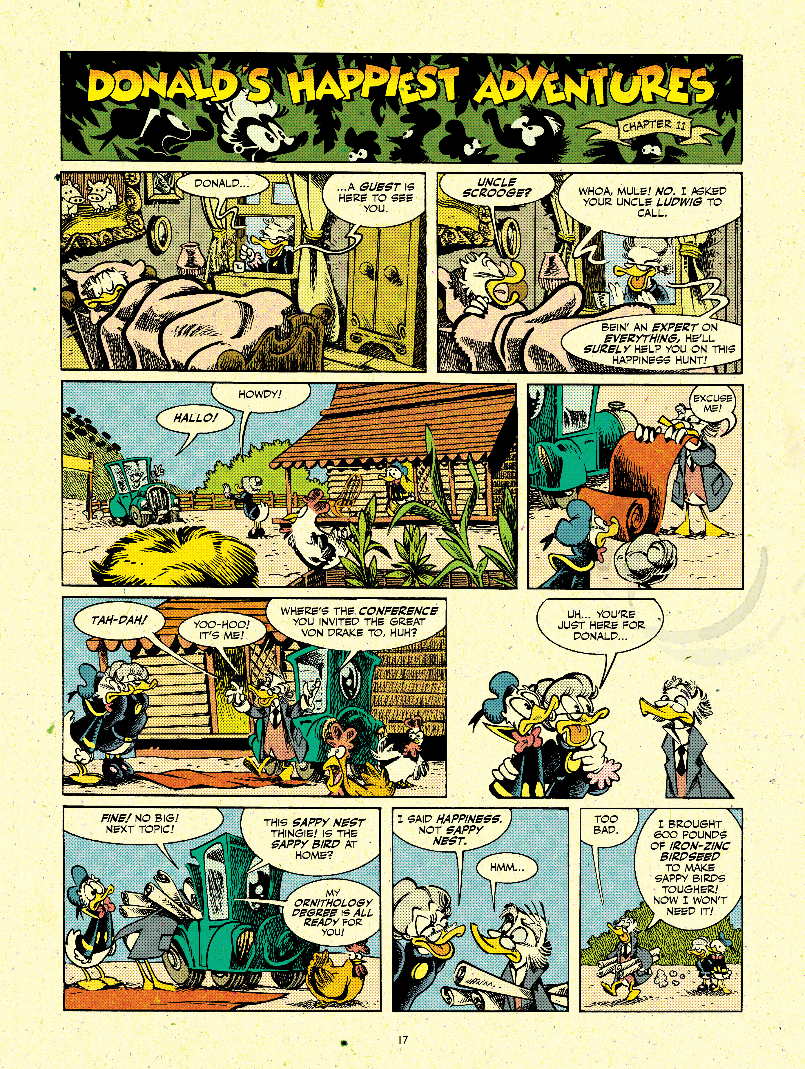 Read online Walt Disney's Donald Duck: Donald's Happiest Adventures comic -  Issue # Full - 17