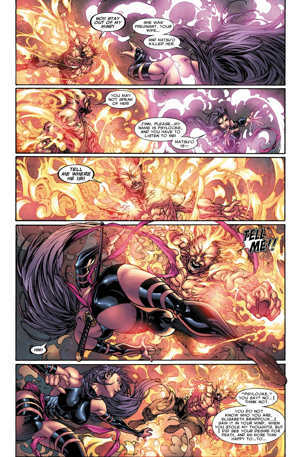 Read online Psylocke comic -  Issue #3 - 8