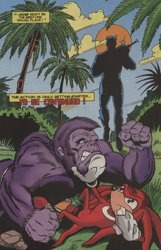 Read online Knuckles the Echidna comic -  Issue #30 - 22