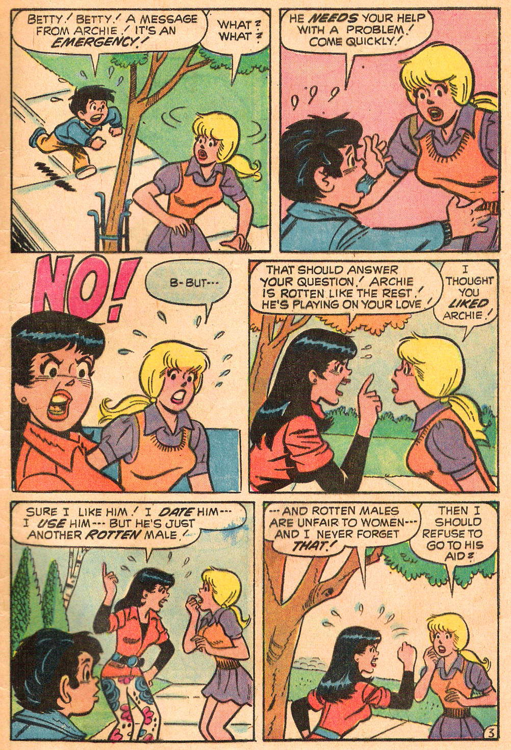 Read online Archie's Girls Betty and Veronica comic -  Issue #212 - 5