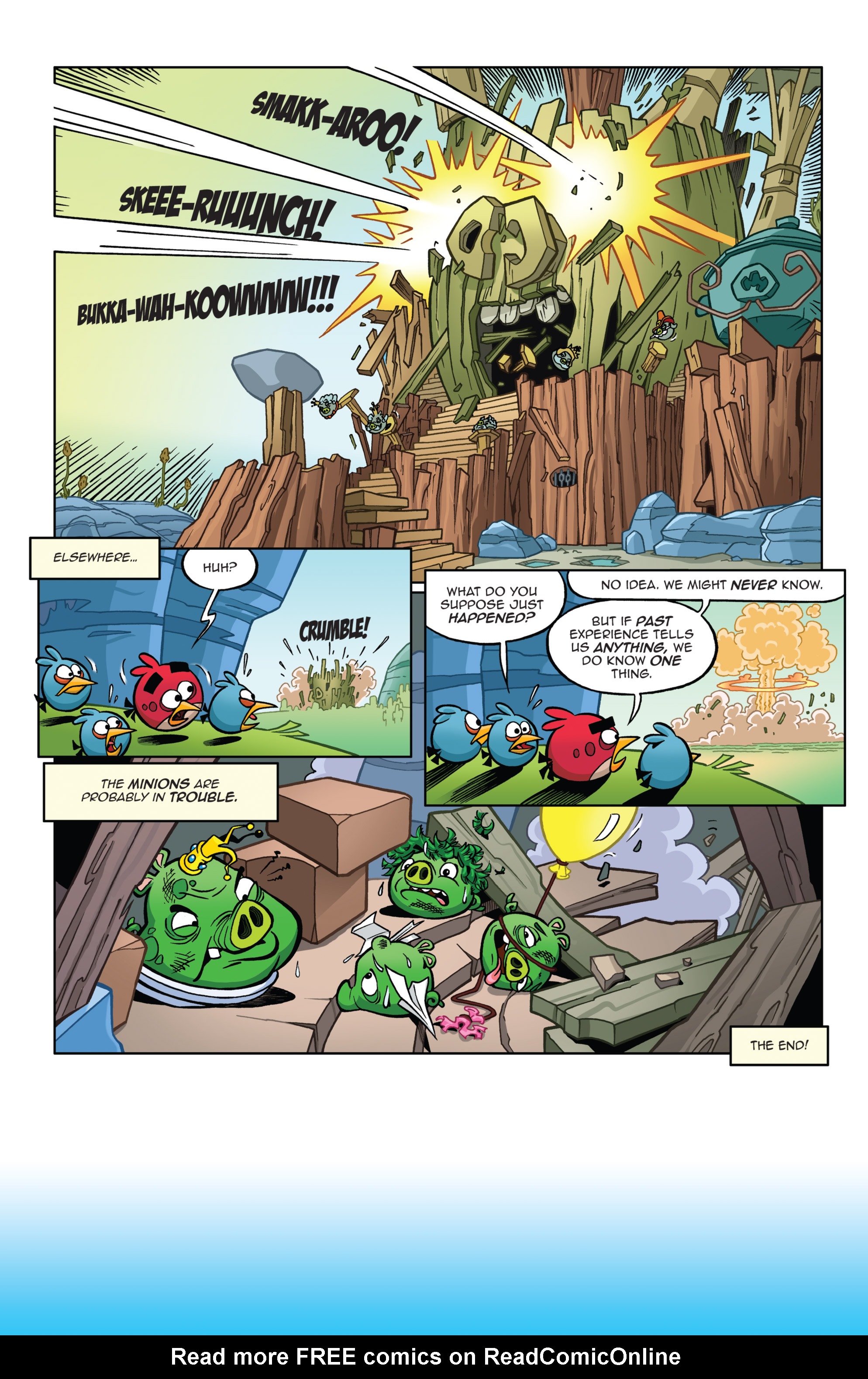 Read online Angry Birds Comics (2014) comic -  Issue #6 - 12