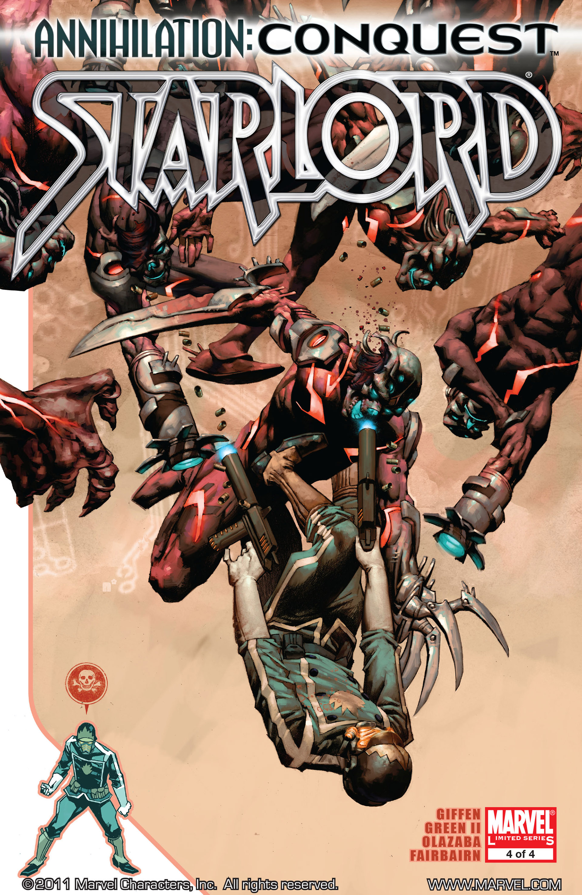 Read online Annihilation: Conquest - Starlord comic -  Issue #4 - 1