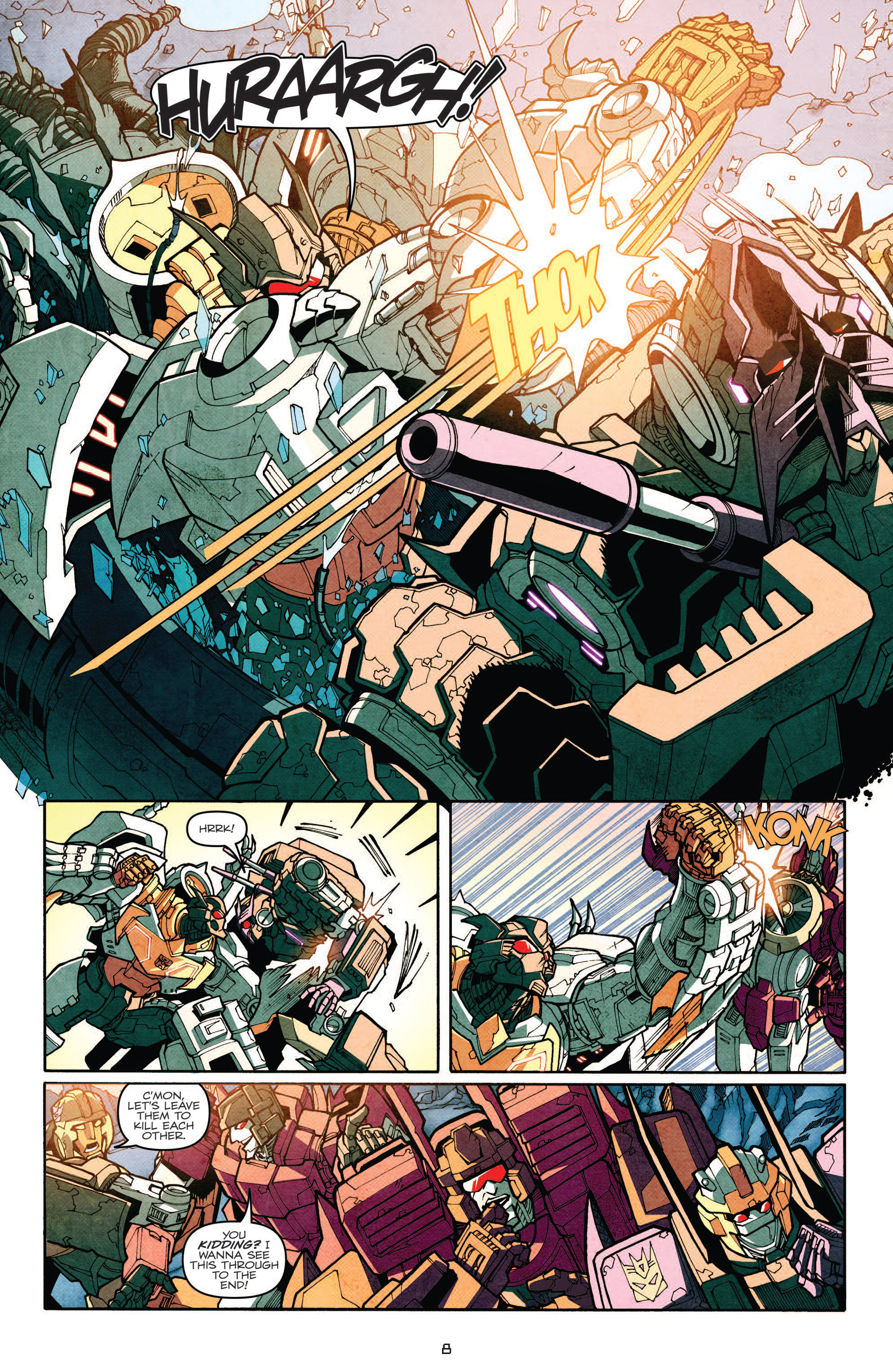 Read online The Transformers: More Than Meets The Eye comic -  Issue #8 - 9