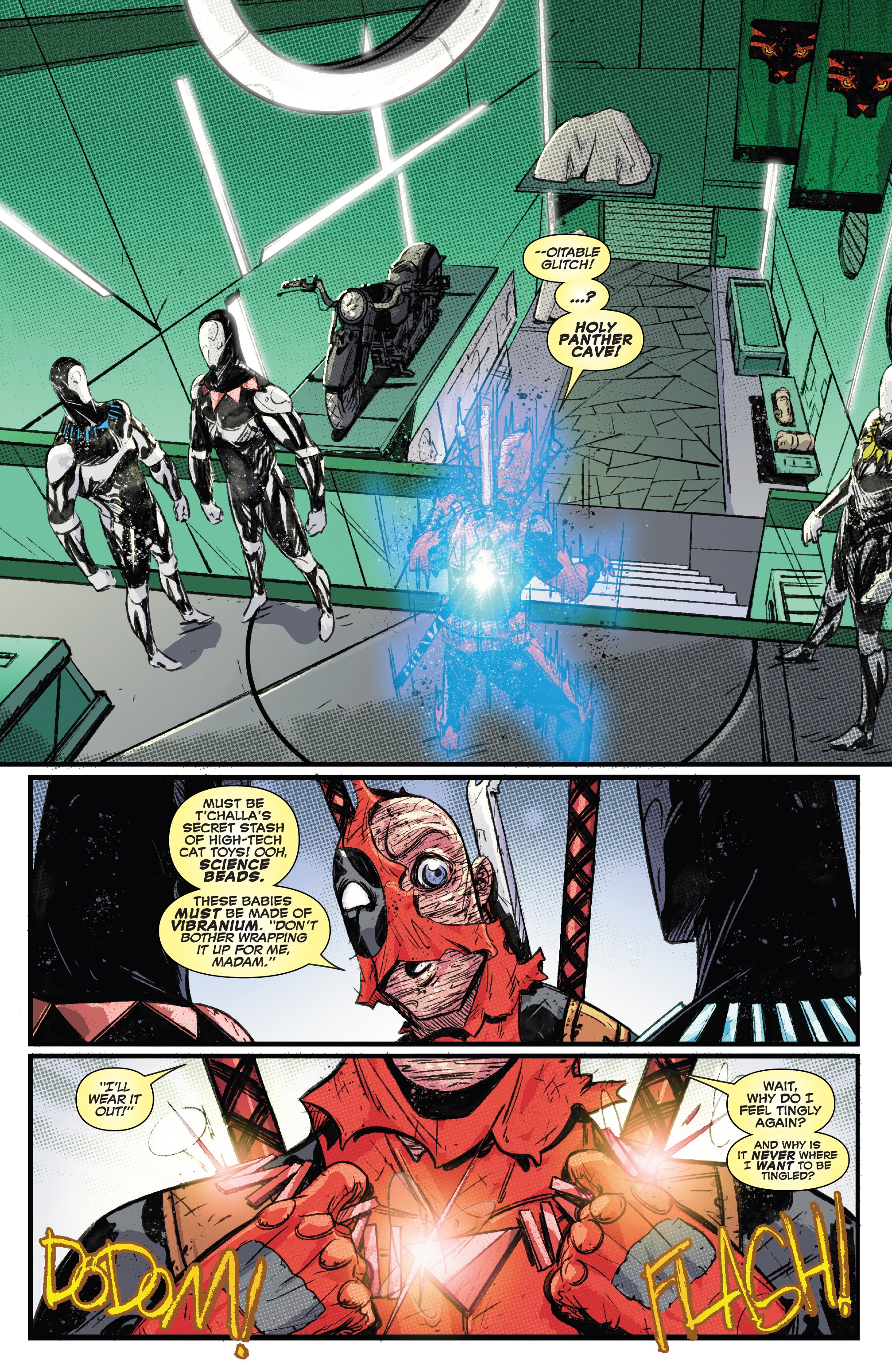 Read online Black Panther vs Deadpool comic -  Issue #4 - 14
