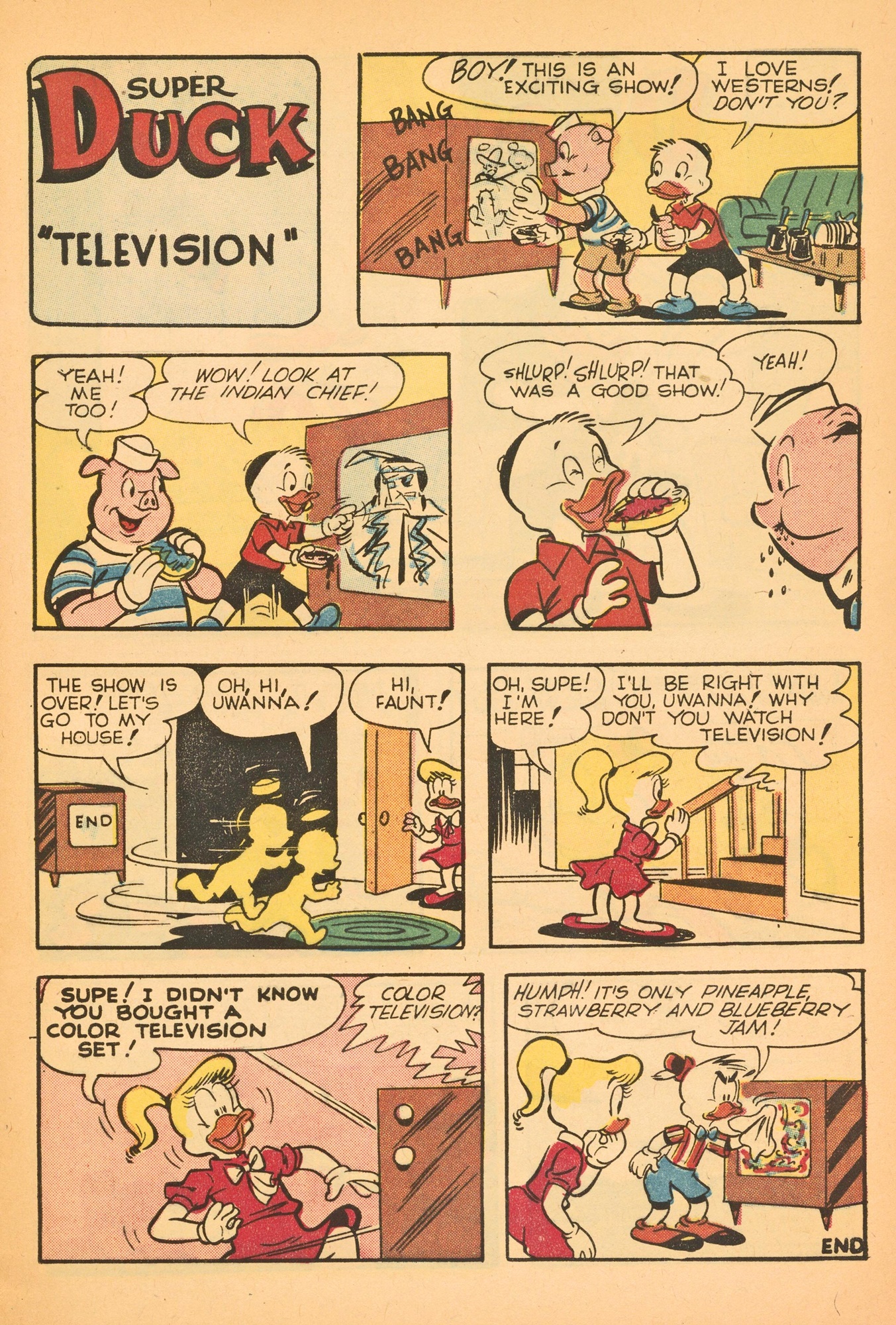 Read online Super Duck Comics comic -  Issue #89 - 29