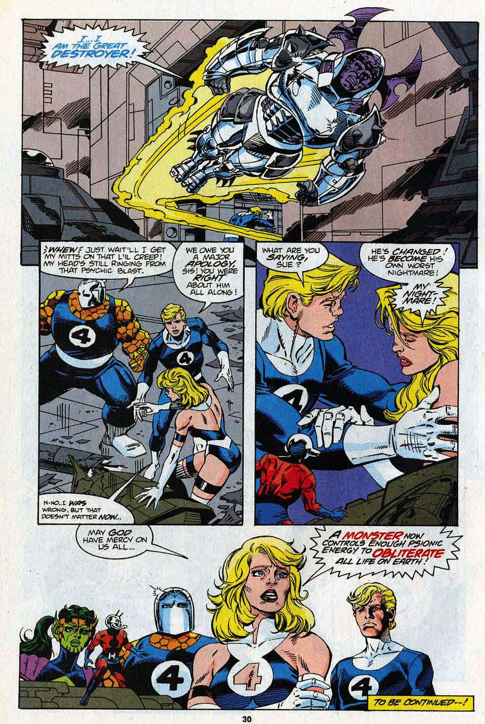 Read online Fantastic Four (1961) comic -  Issue #384 - 31