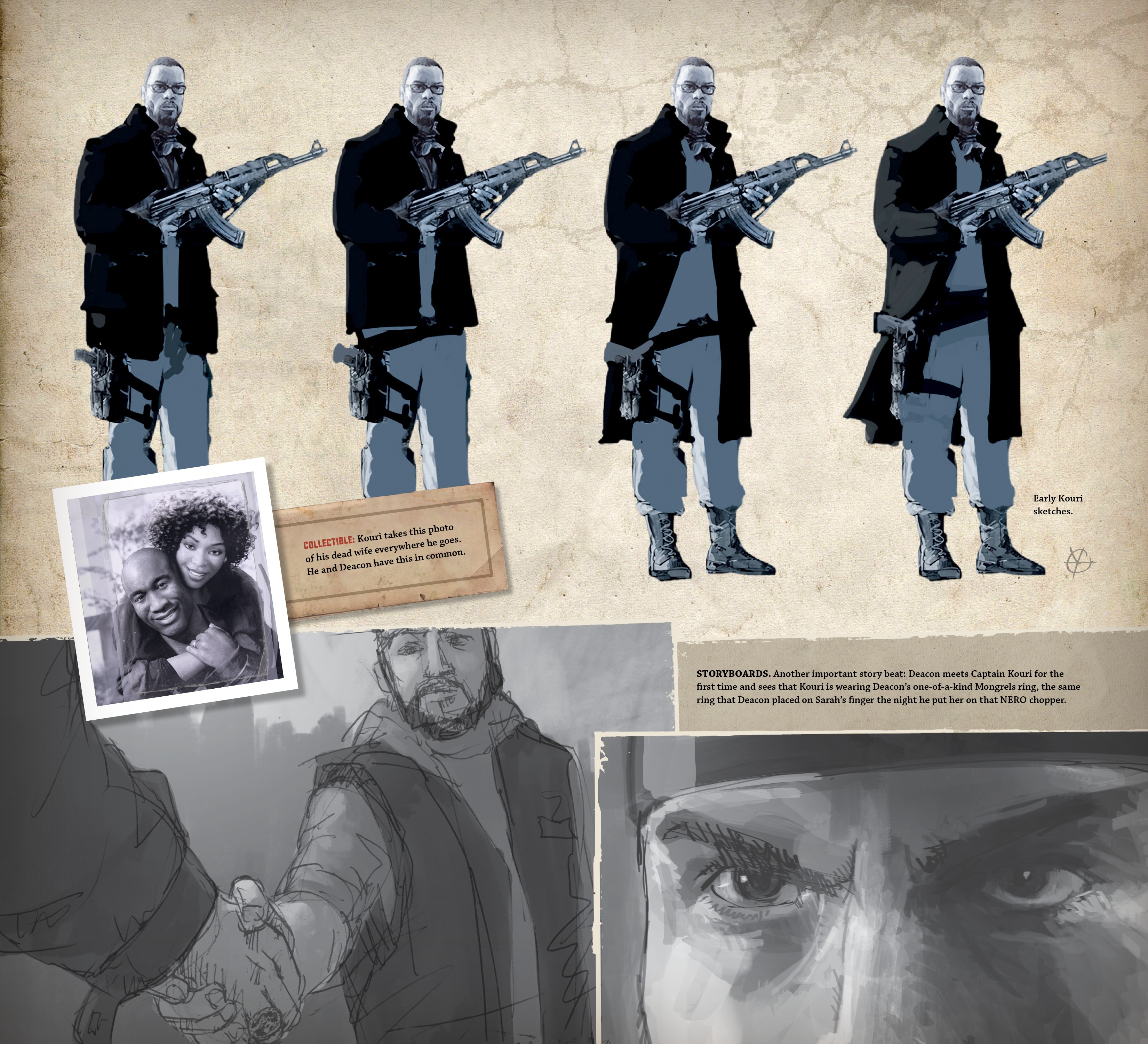 Read online The Art of Days Gone comic -  Issue # TPB (Part 2) - 48