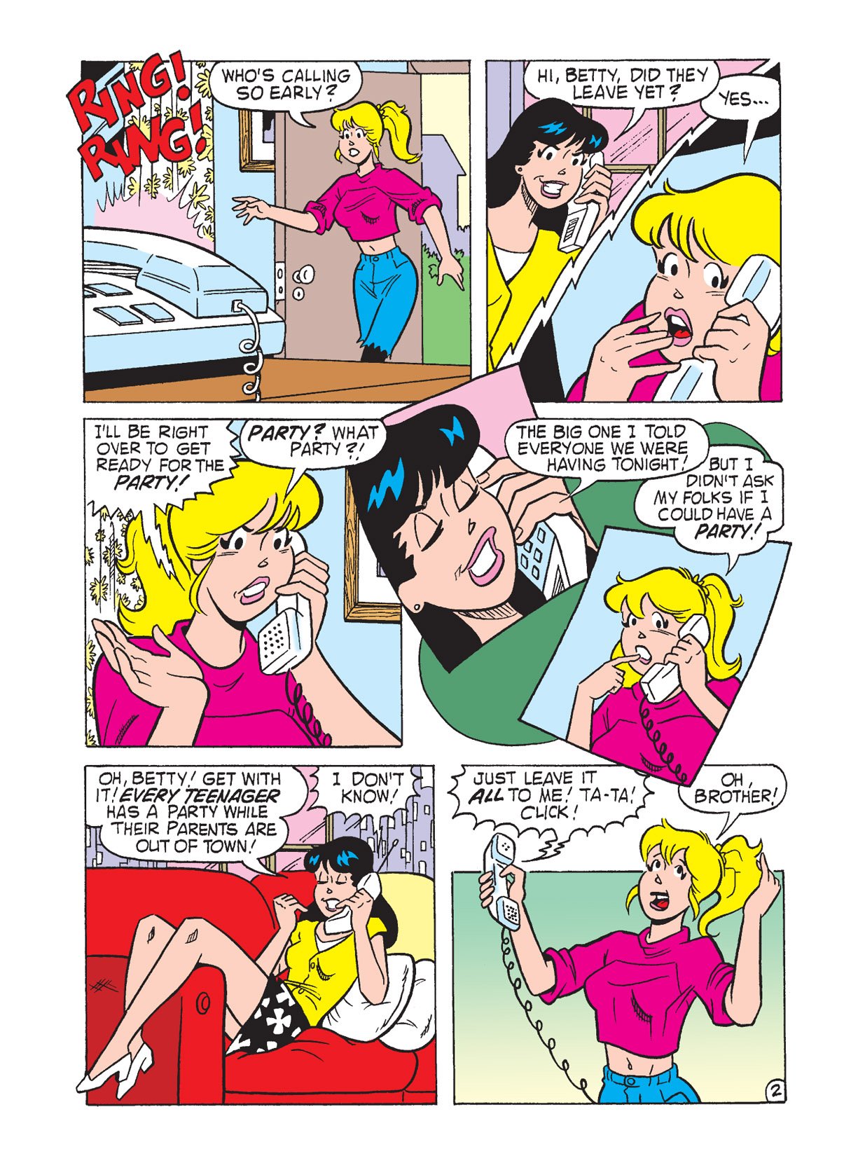 Read online Betty & Veronica Friends Double Digest comic -  Issue #224 - 87