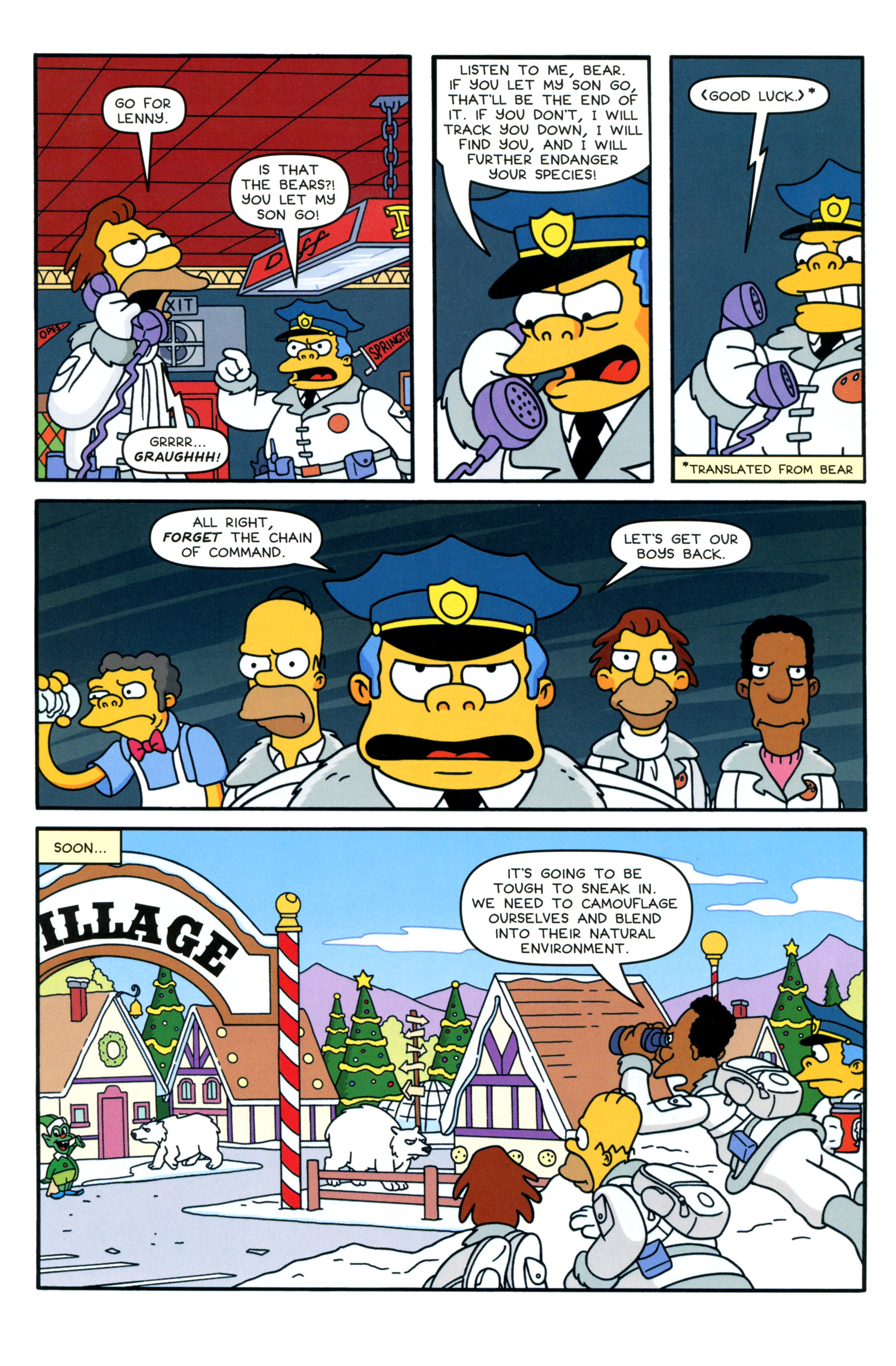 Read online The Simpsons Winter Wingding comic -  Issue #8 - 8