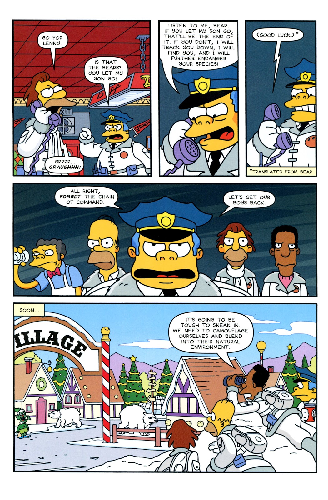 The Simpsons Winter Wingding issue 8 - Page 8