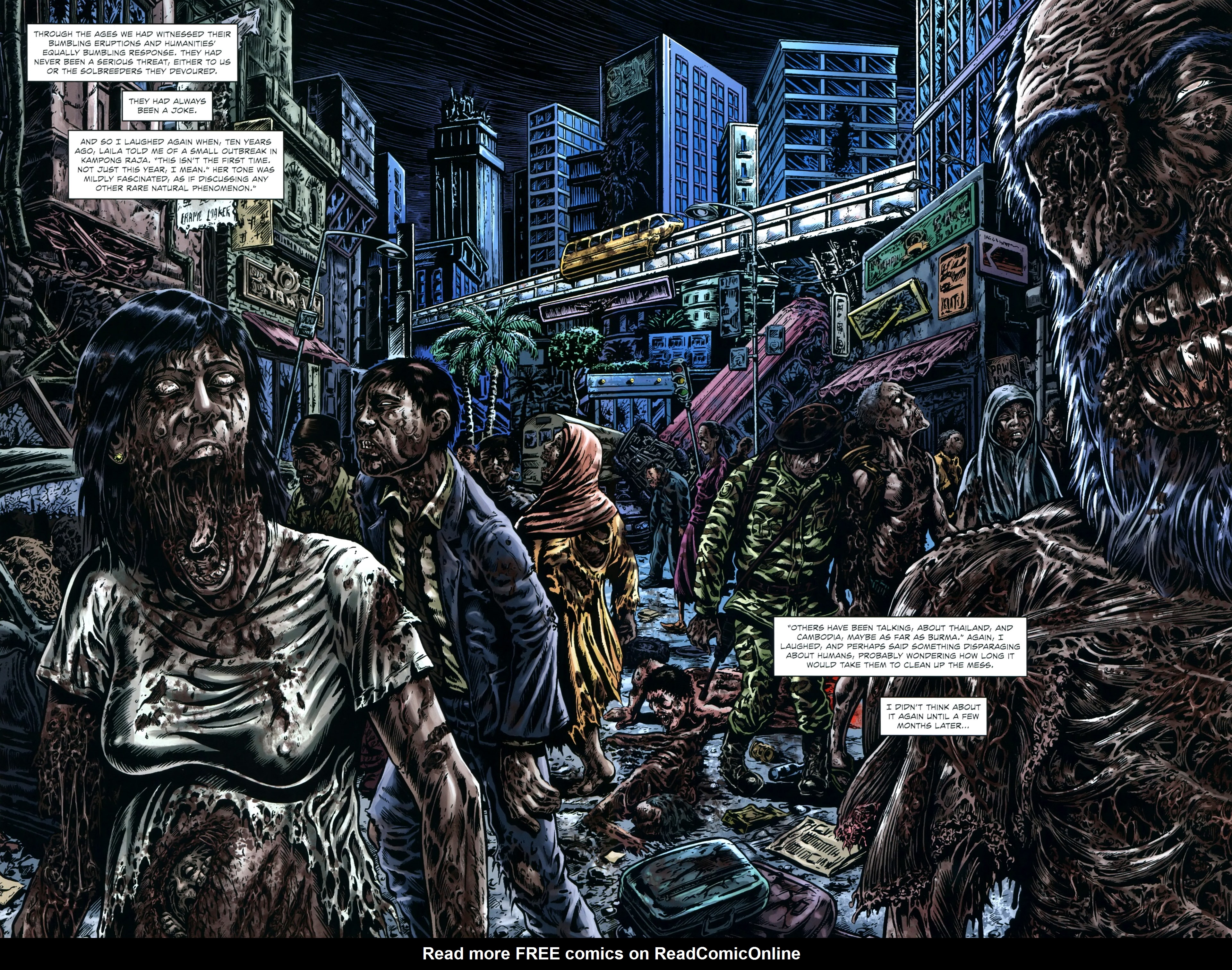 Read online The Extinction Parade comic -  Issue #1 - 6