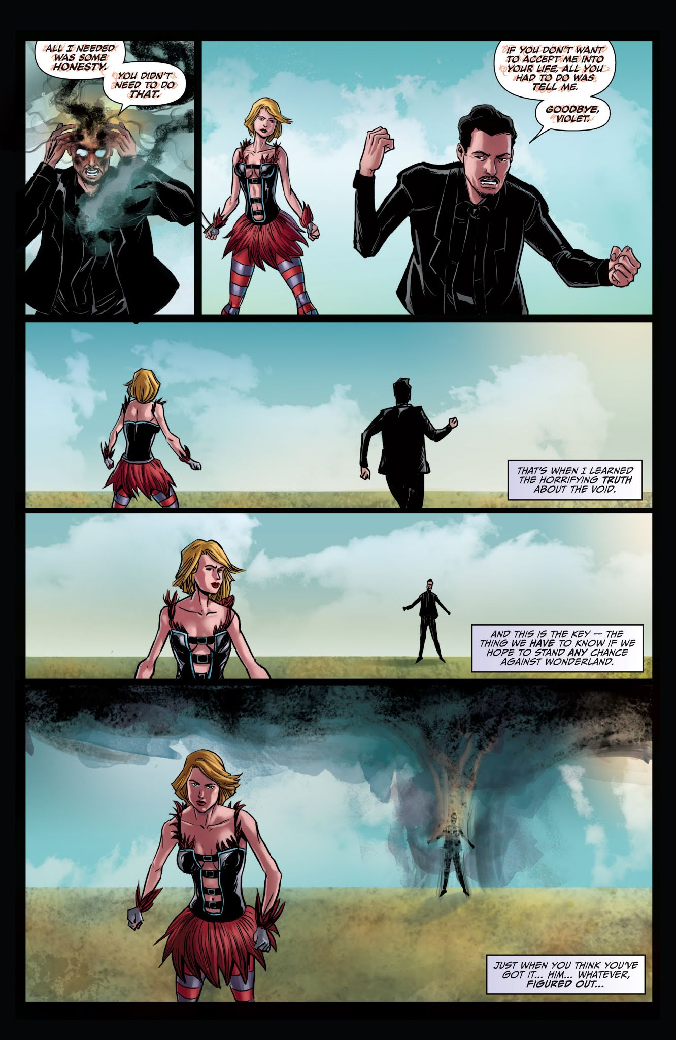 Read online Grimm Fairy Tales presents Wonderland: Asylum comic -  Issue #2 - 20