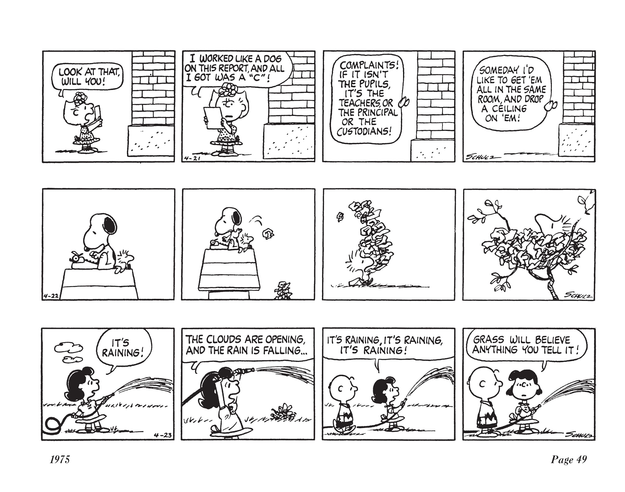 Read online The Complete Peanuts comic -  Issue # TPB 13 - 65