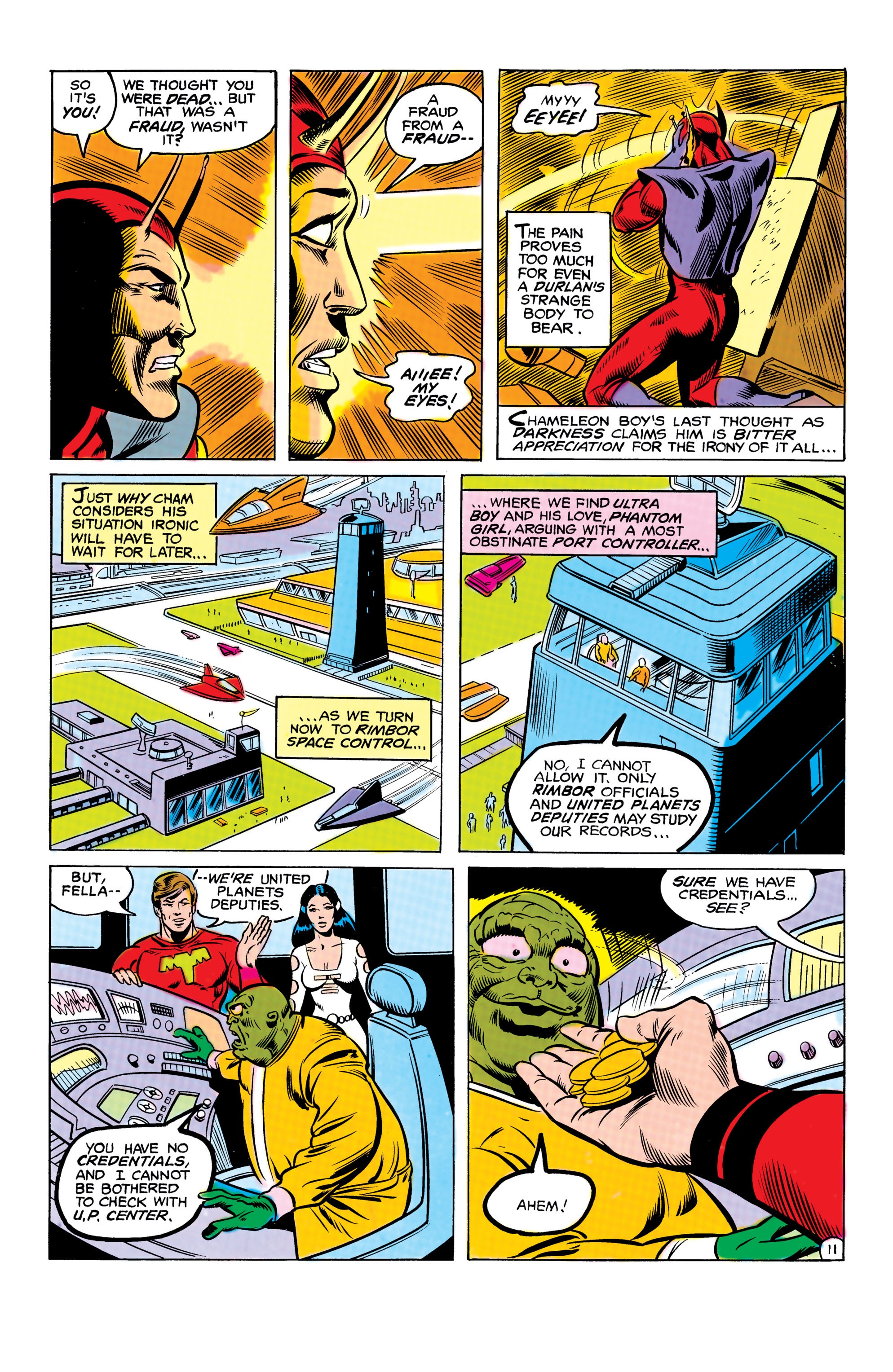 Read online Legion of Super-Heroes (1980) comic -  Issue #273 - 12