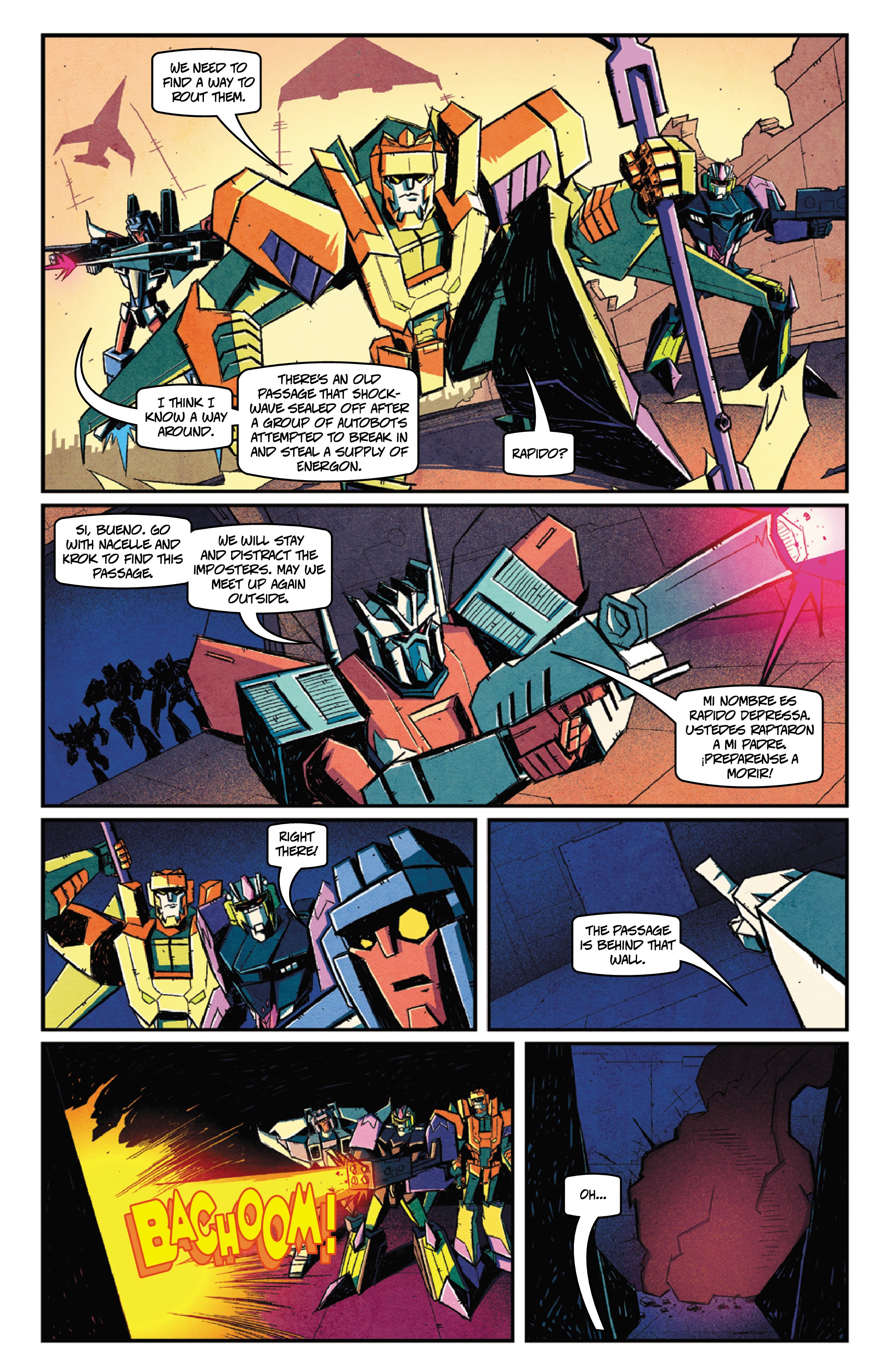 Read online Transformers: Timelines comic -  Issue #9 - 12