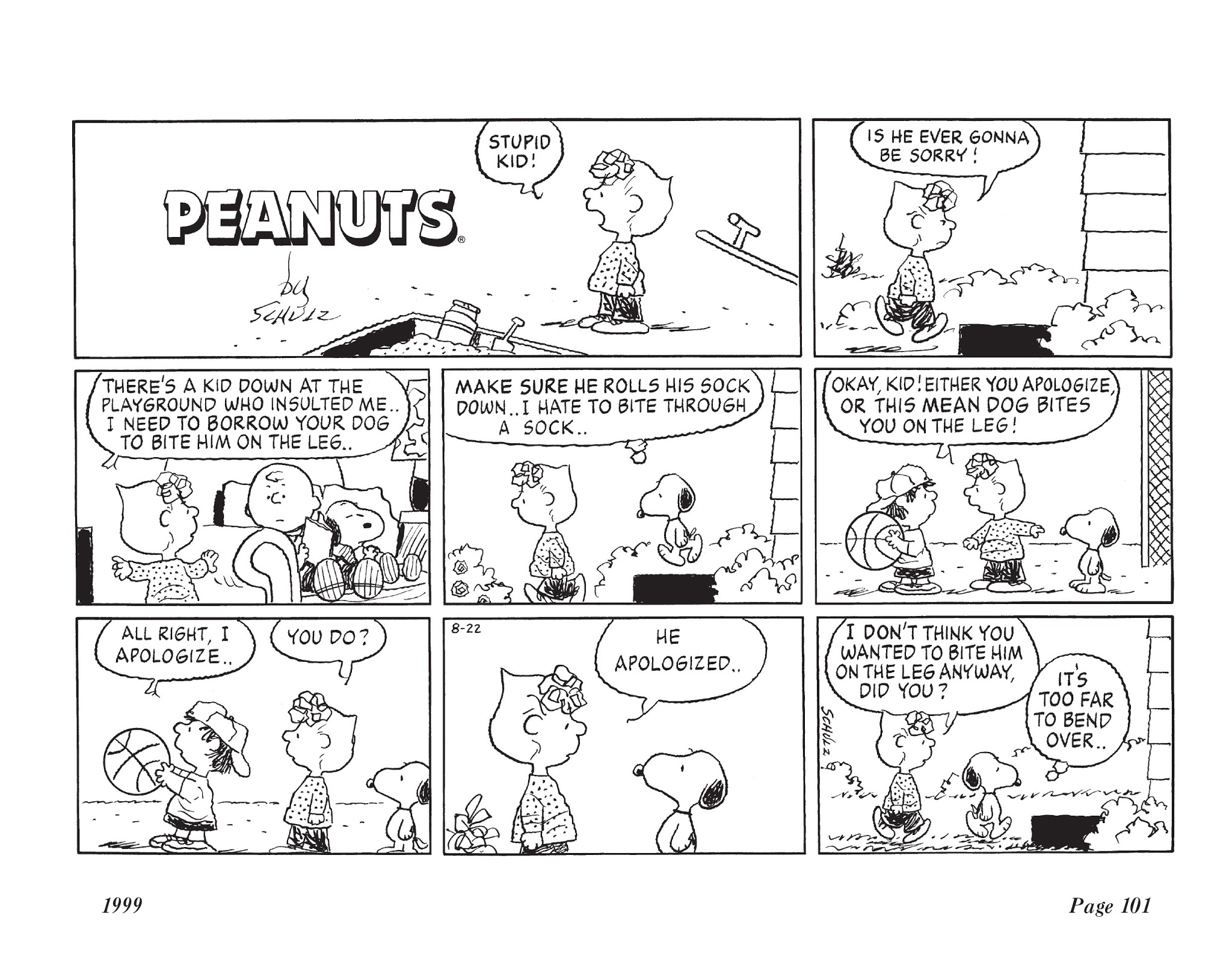 Read online The Complete Peanuts comic -  Issue # TPB 25 - 111