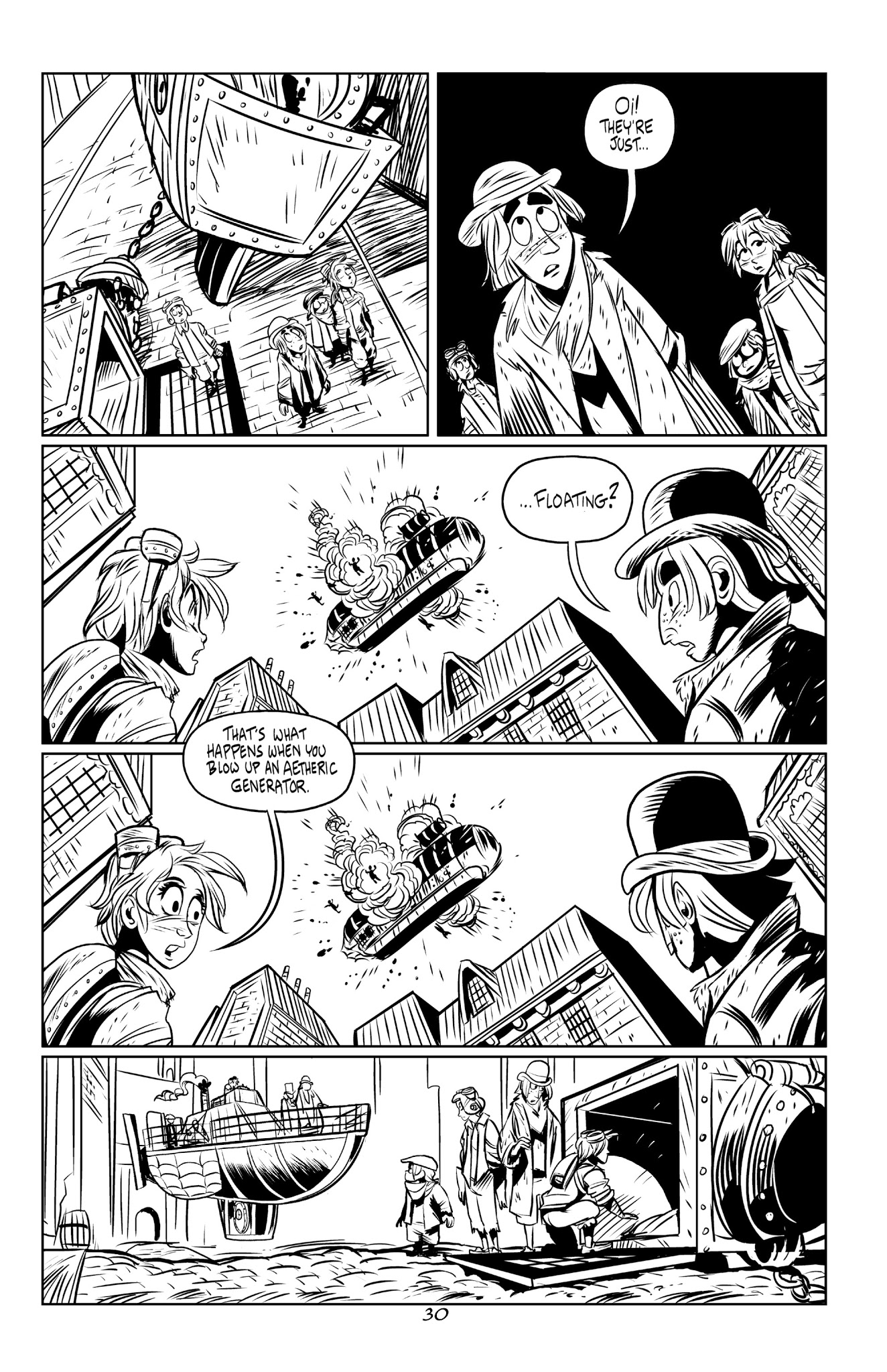 Read online Victorian Secret Agents: Owls of the Ironwork Isle comic -  Issue #2 - 32