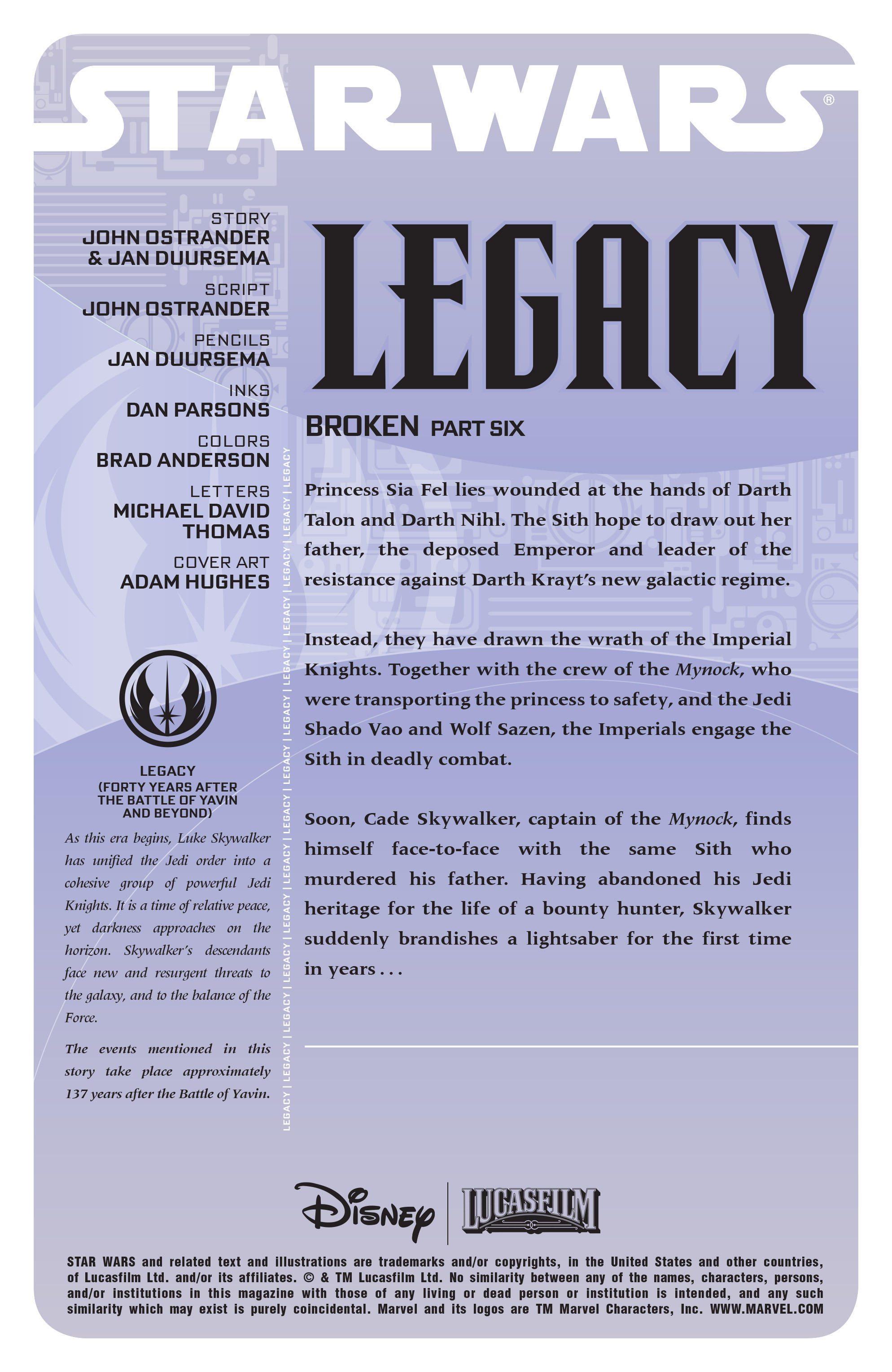Read online Star Wars Legends: Legacy - Epic Collection comic -  Issue # TPB 1 (Part 2) - 27