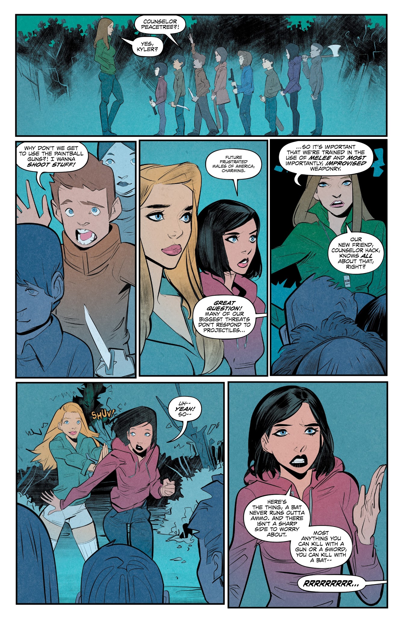 Read online Hack/Slash: Resurrection comic -  Issue #2 - 7