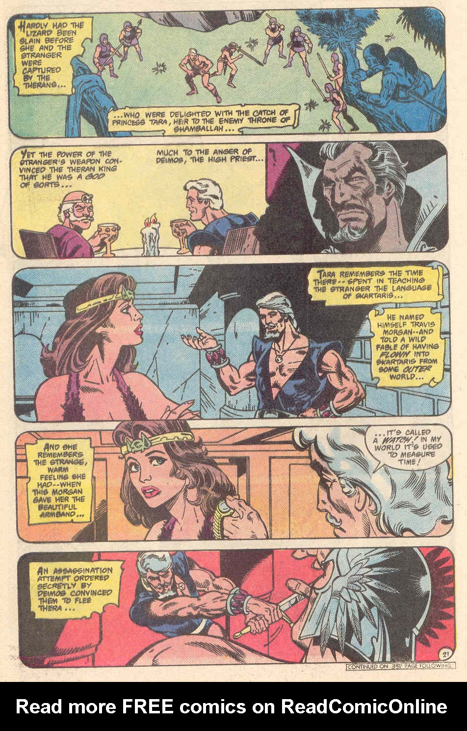 Read online Warlord (1976) comic -  Issue #91 - 22