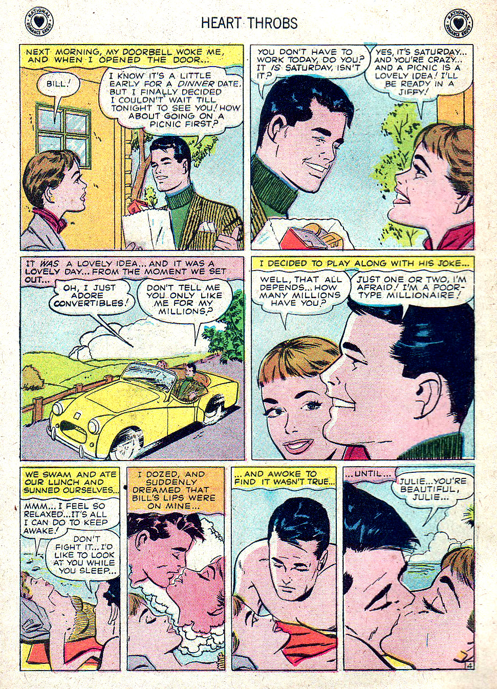 Read online Heart Throbs comic -  Issue #53 - 6