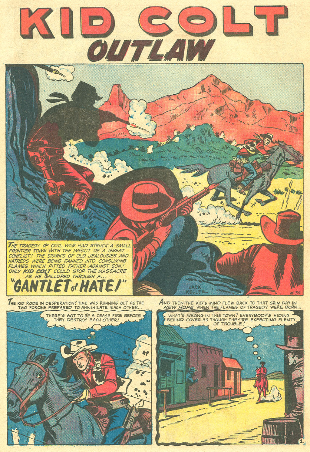 Read online Kid Colt Outlaw comic -  Issue #73 - 28