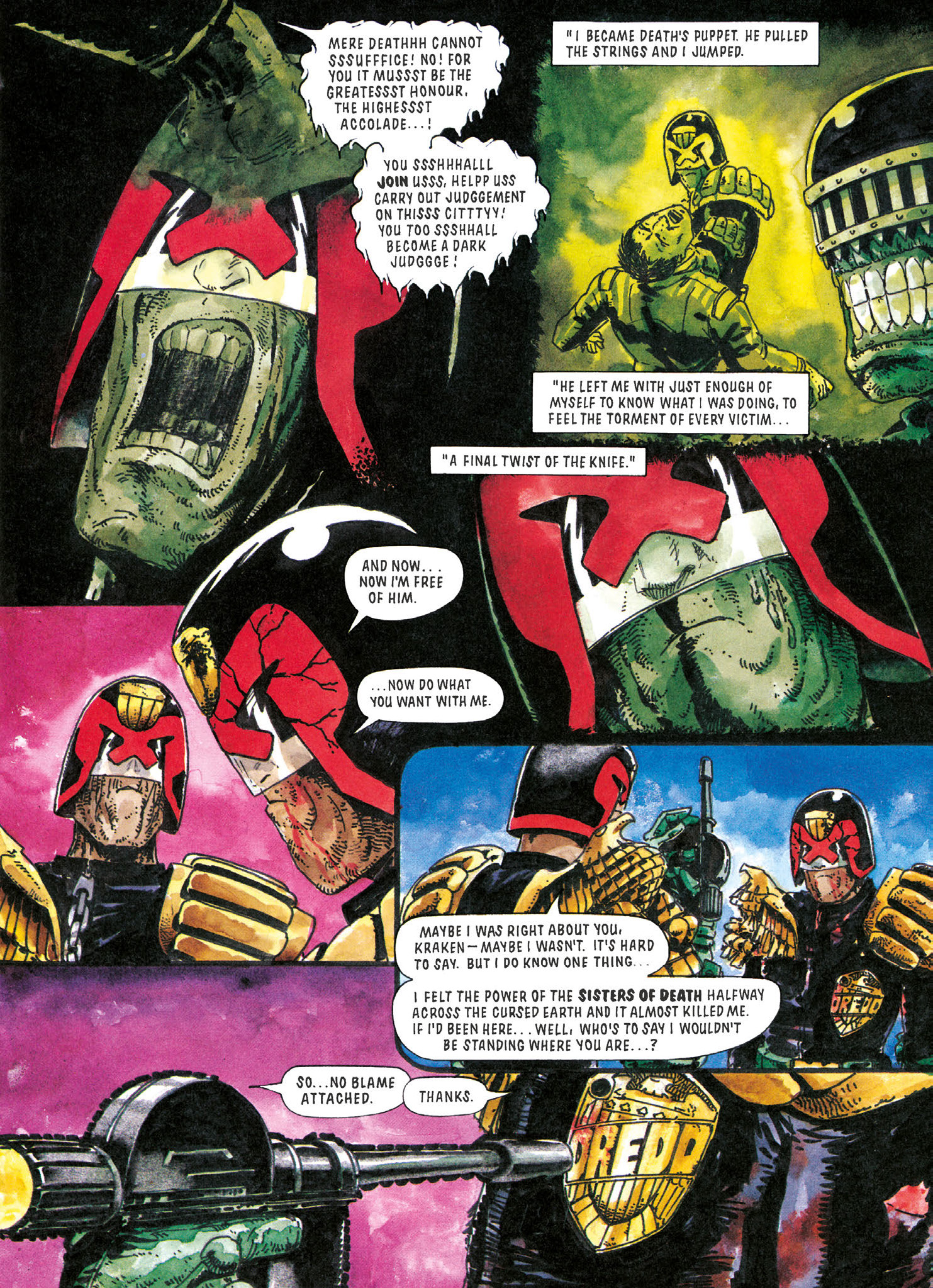 Read online Essential Judge Dredd: Necropolis comic -  Issue # TPB (Part 2) - 110