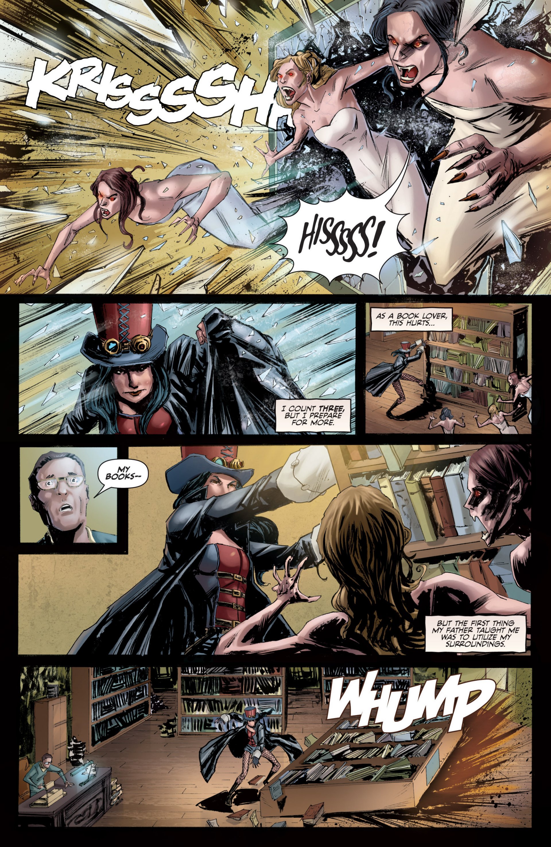 Read online Grimm Fairy Tales presents Helsing comic -  Issue #2 - 9