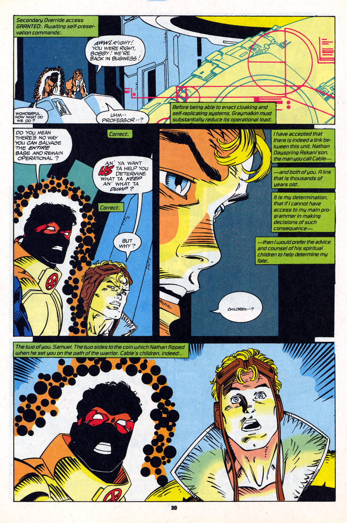 Read online X-Force (1991) comic -  Issue #21 - 21