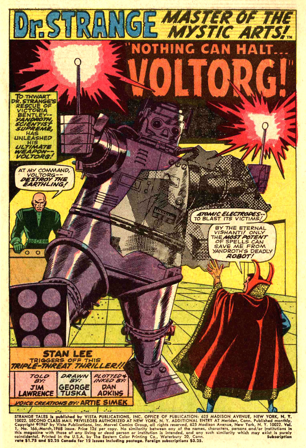 Read online Marvel Masterworks: Doctor Strange comic -  Issue # TPB 2 - 246