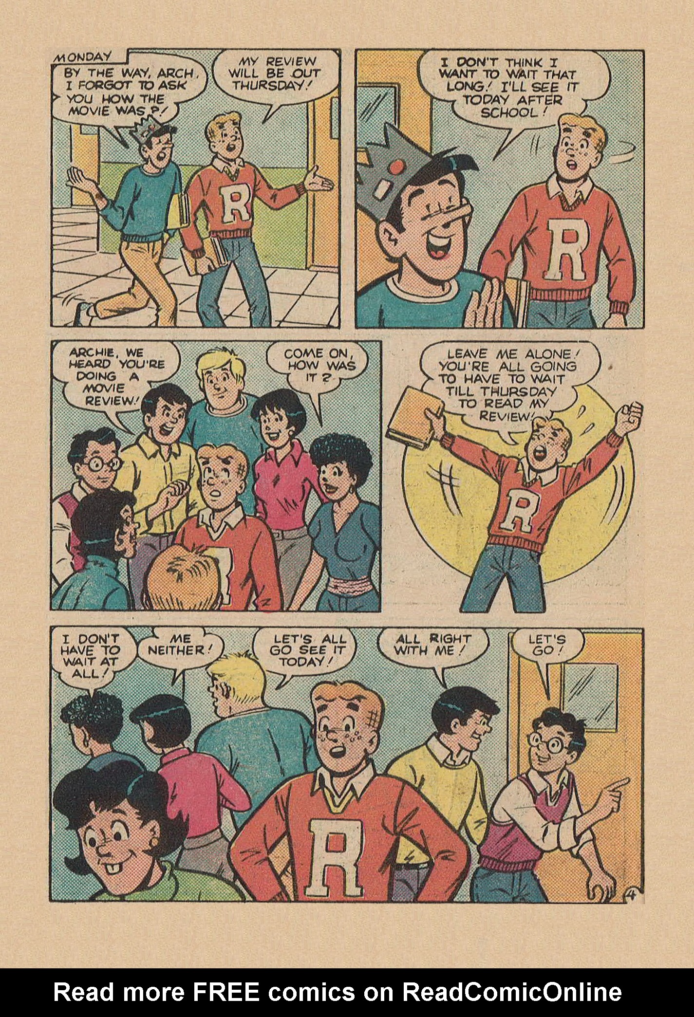Read online Archie Digest Magazine comic -  Issue #78 - 6