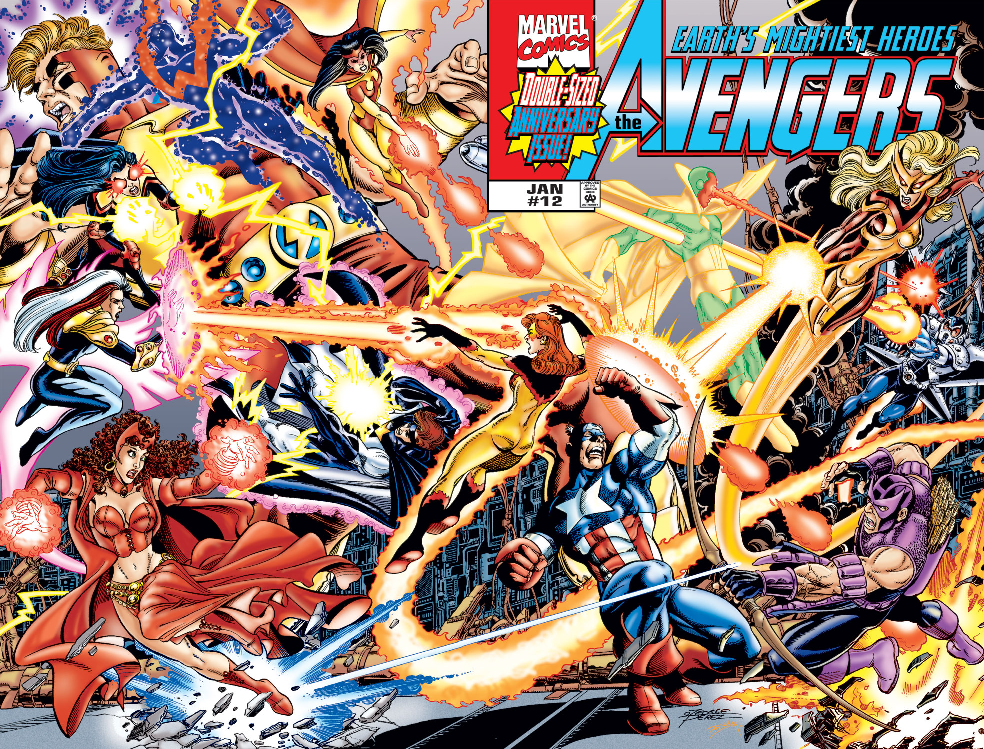 Read online Avengers (1998) comic -  Issue #12 - 1