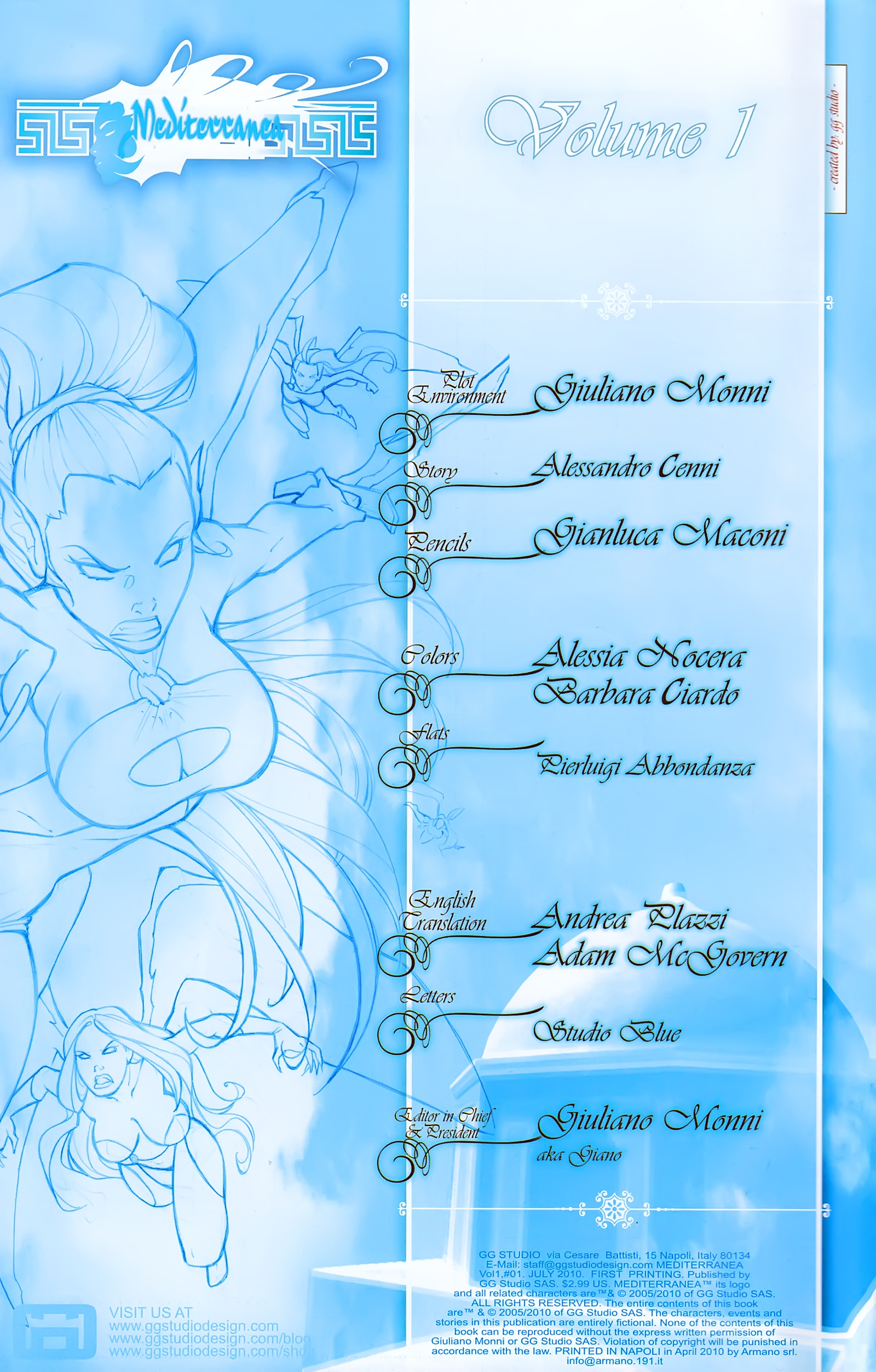 Read online Mediterranea comic -  Issue #1 - 2