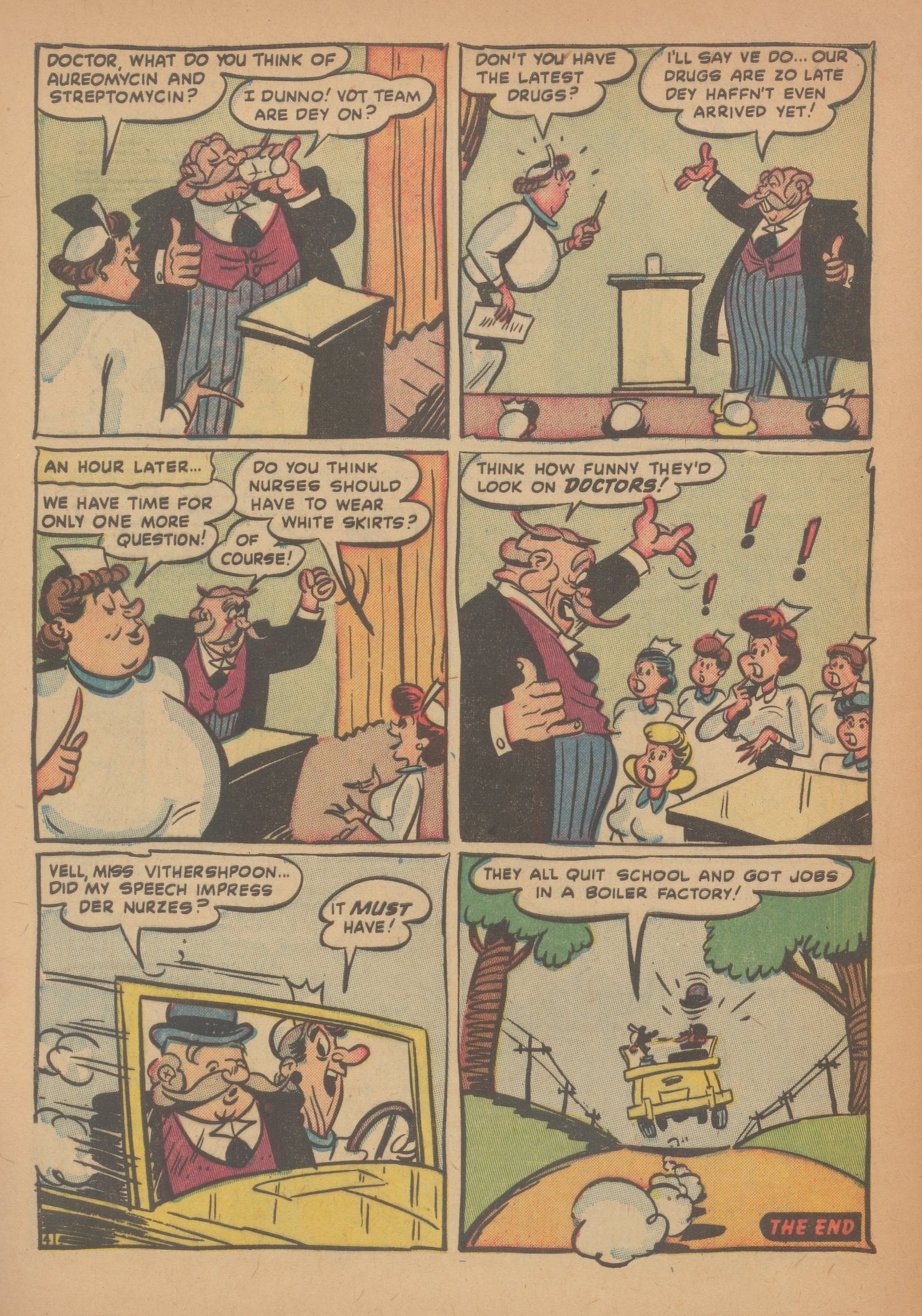 Read online Nellie The Nurse (1945) comic -  Issue #34 - 32