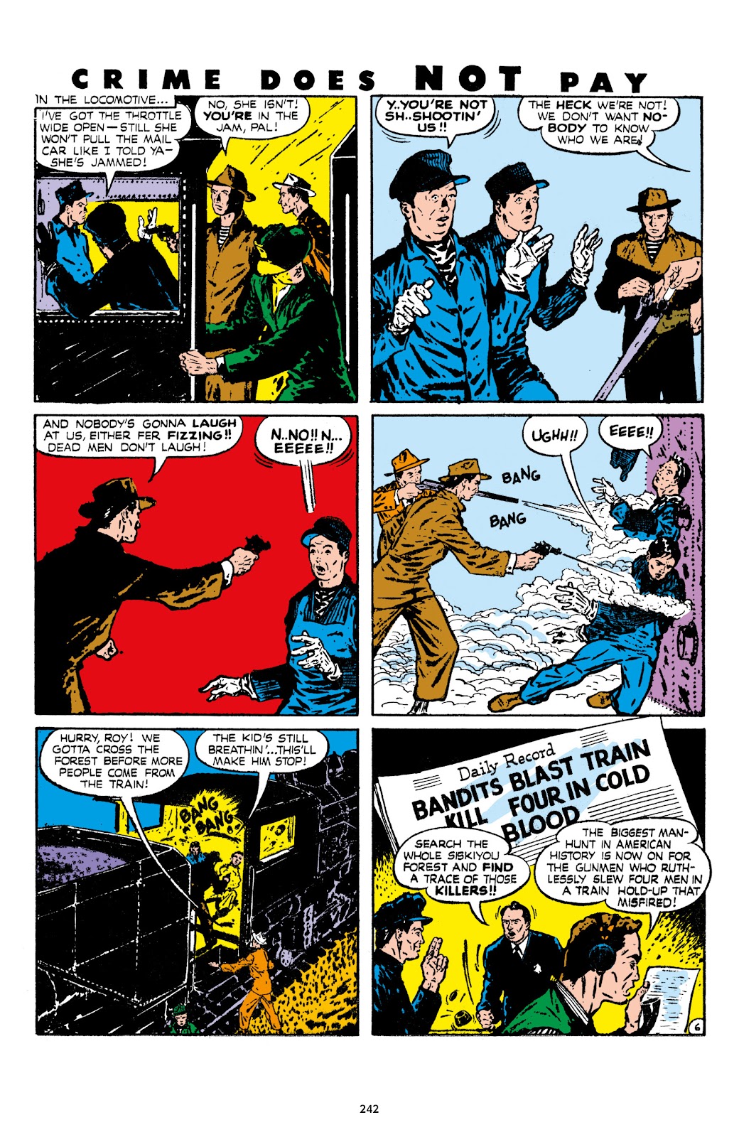 Read Online Crime Does Not Pay Archives Comic Issue Tpb 7 Part 3
