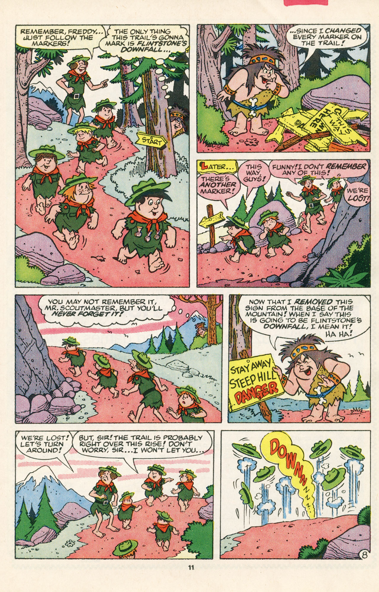 Read online The Flintstone Kids comic -  Issue #8 - 13
