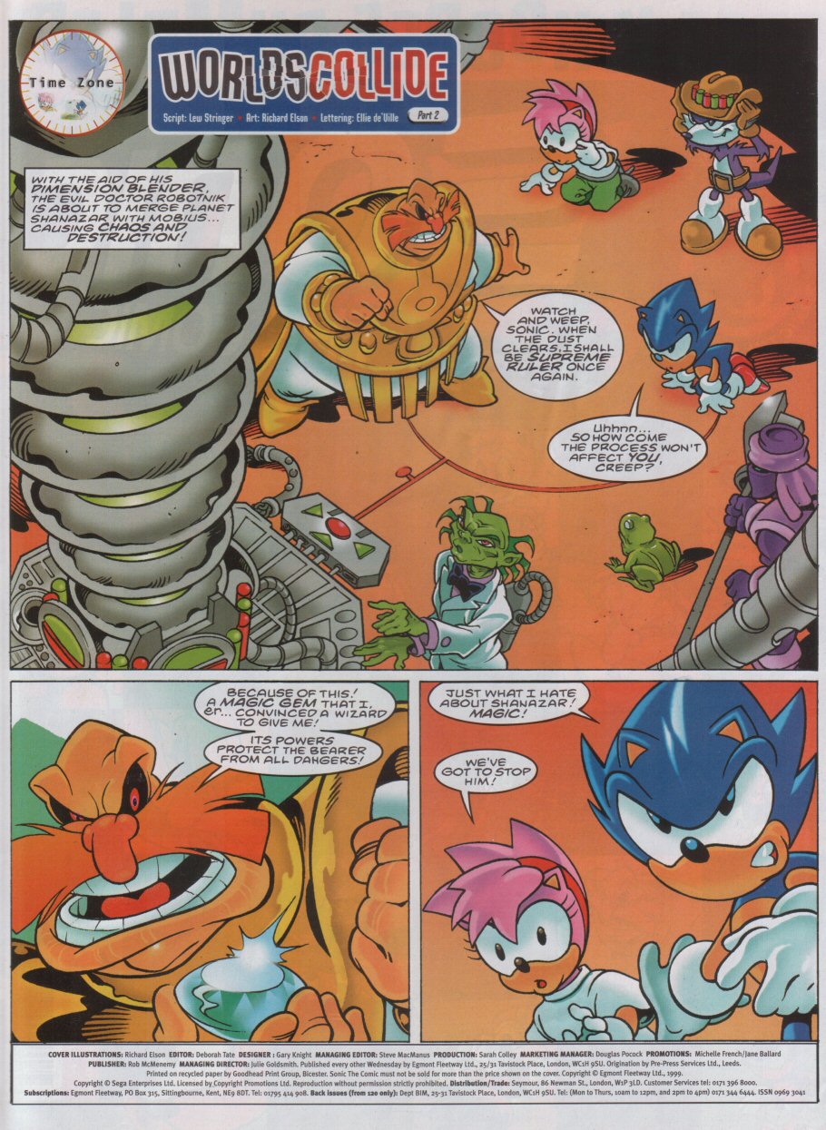Read online Sonic the Comic comic -  Issue #165 - 2