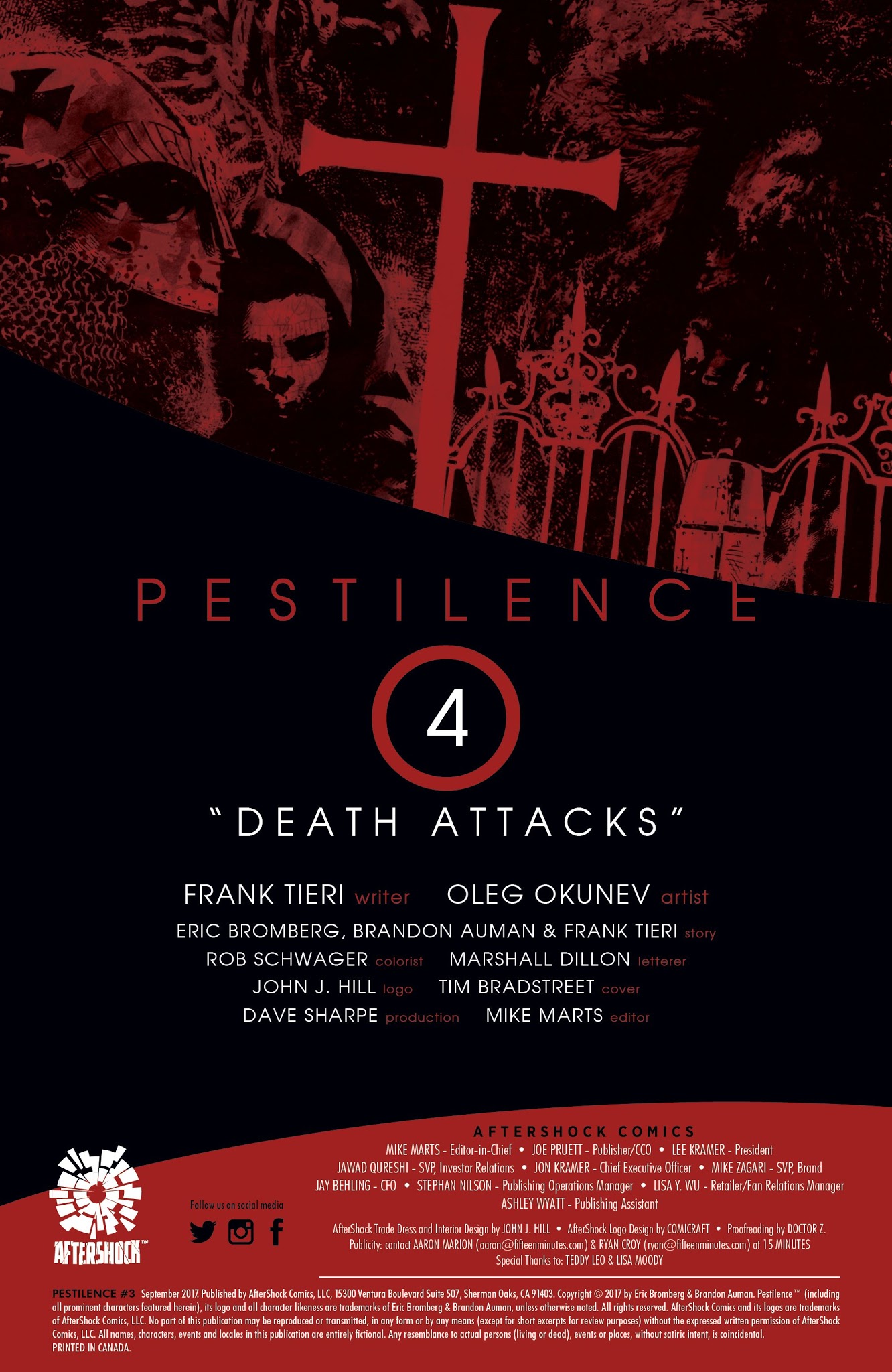 Read online Pestilence comic -  Issue #4 - 2