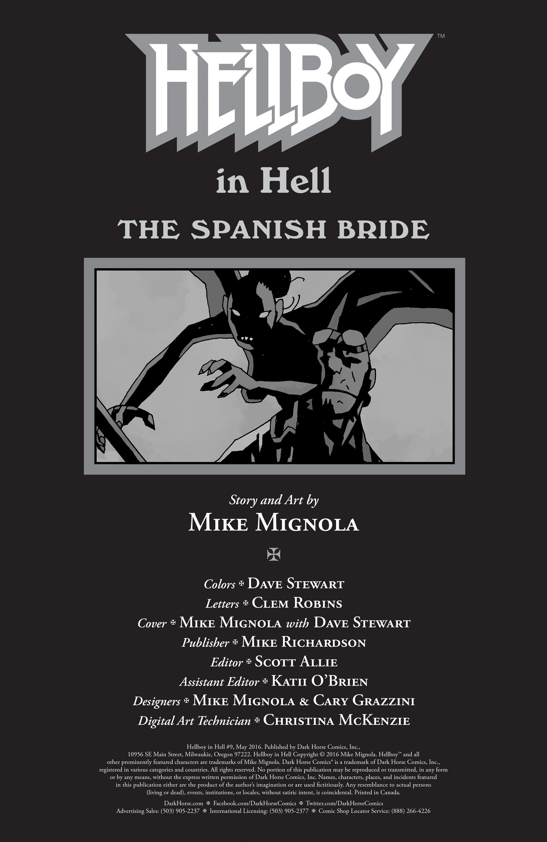 Read online Hellboy In Hell comic -  Issue #9 - 2