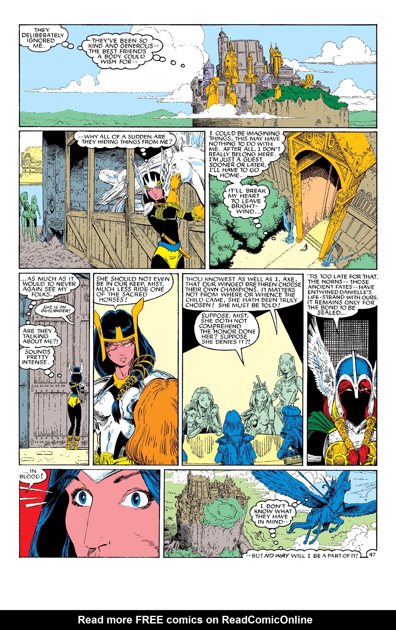 Read online New Mutants Classic comic -  Issue # TPB 5 - 52